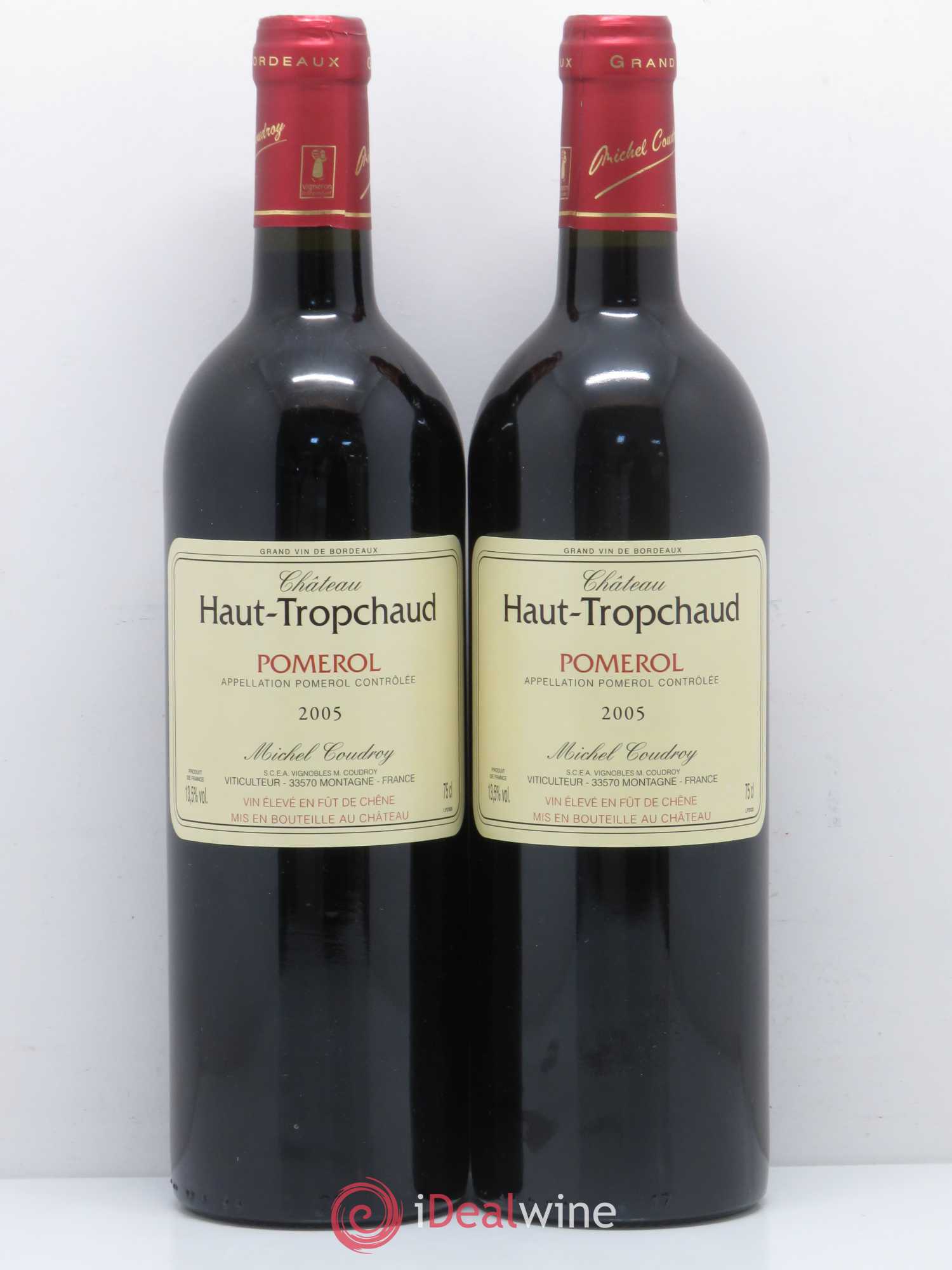Château Haut Tropchaud 2005 - Lot de 2 bouteilles - 0