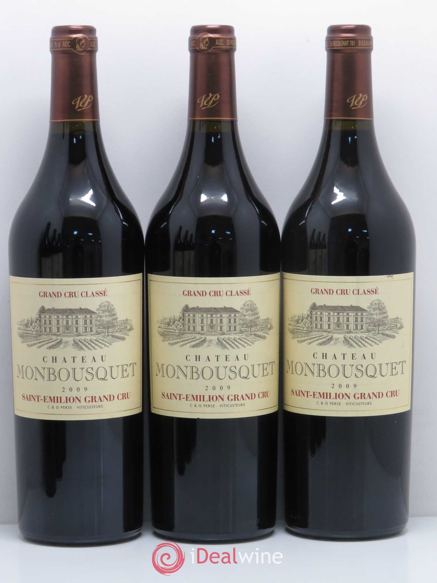 Château Monbousquet Grand Cru Classé 2009 - Lot de 6 bouteilles - 1