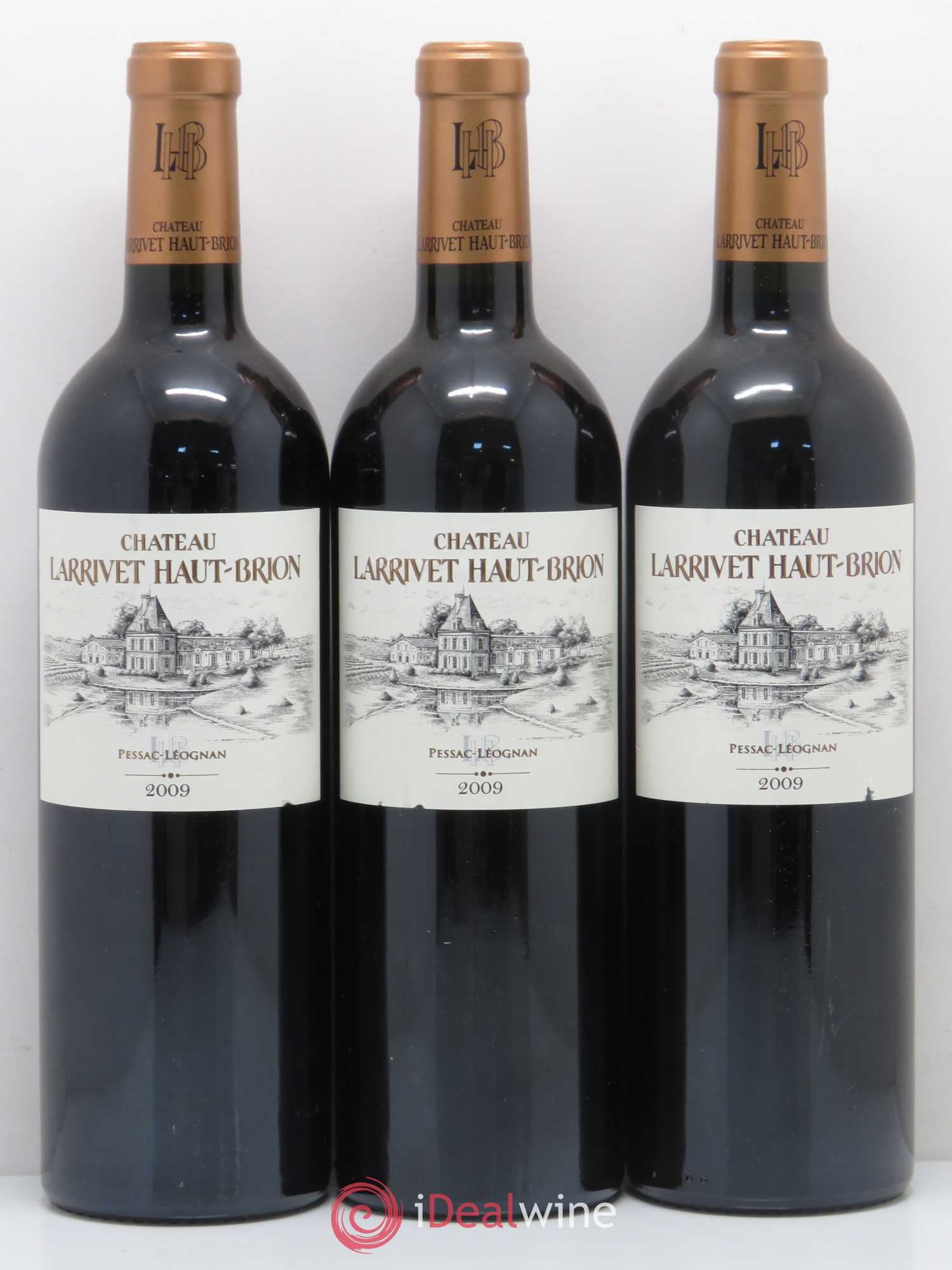 Château Larrivet Haut-Brion 2009 - Lot de 6 bouteilles - 2