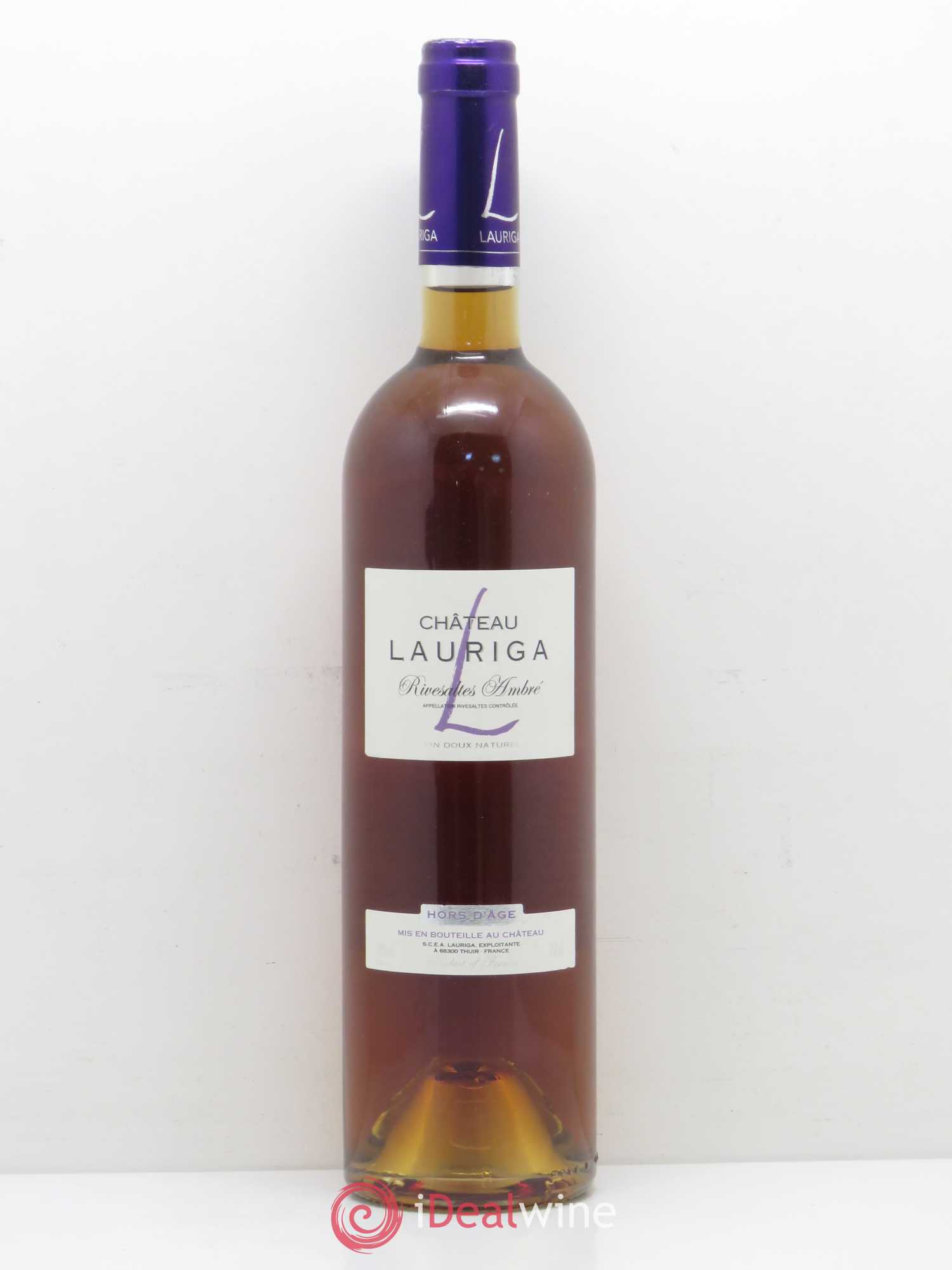 Rivesaltes Château Lauriga Hors d'age - Posten von 1 Flasche - 0