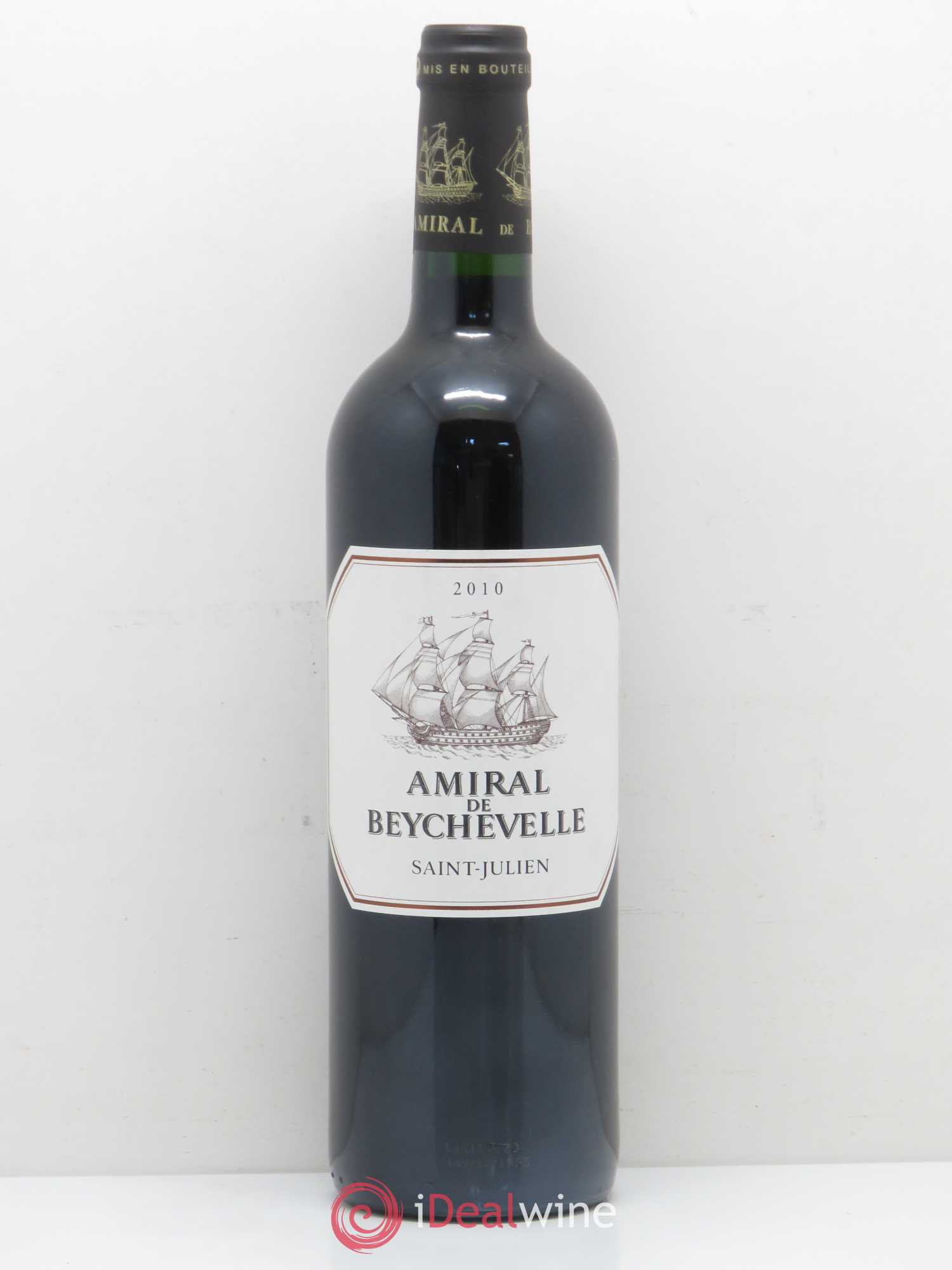 Amiral de Beychevelle Second Vin 2010 - Lot de 1 bouteille - 0