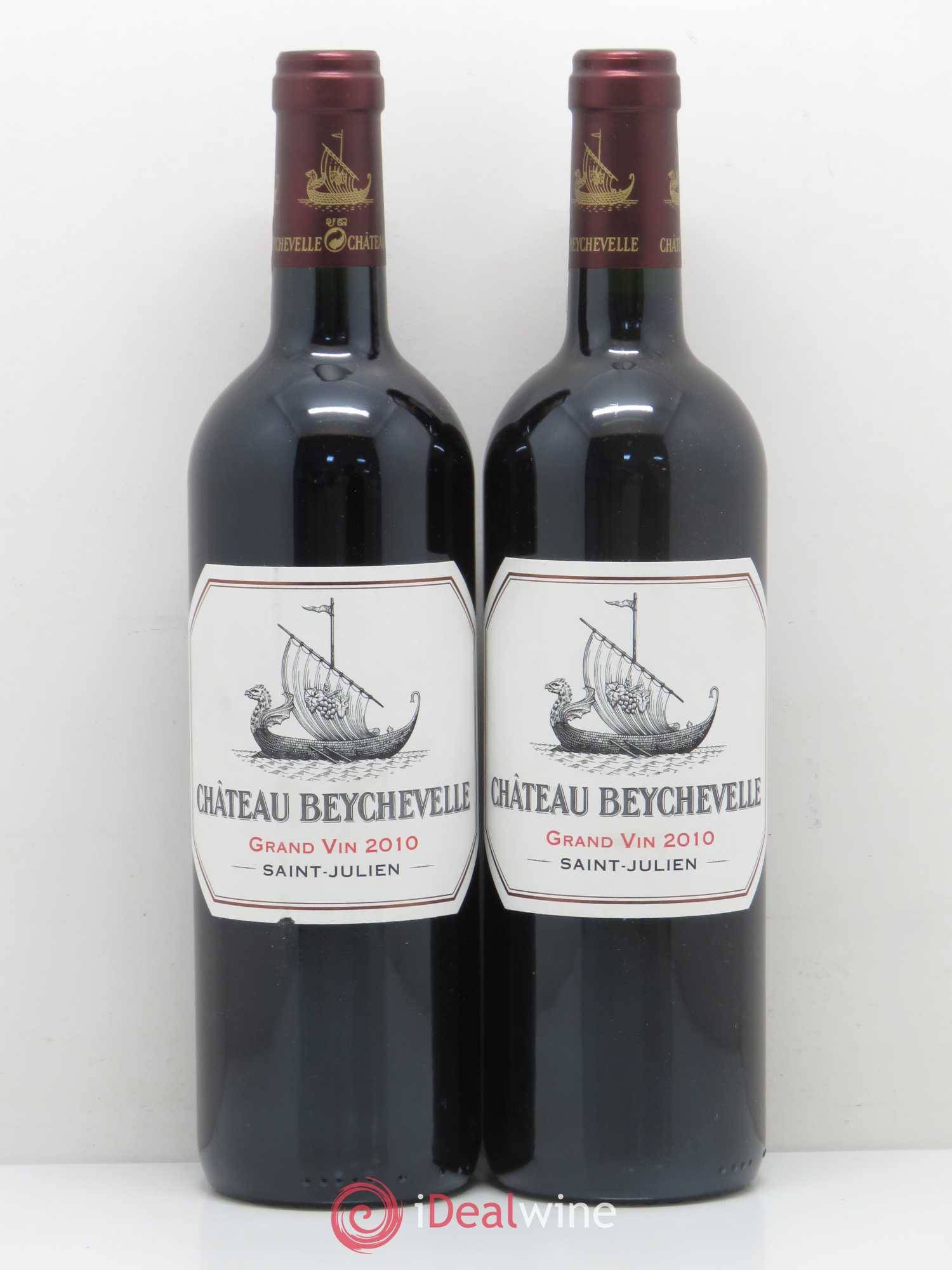 Château Beychevelle 4ème Grand Cru Classé 2010 - Lot de 2 bouteilles - 0