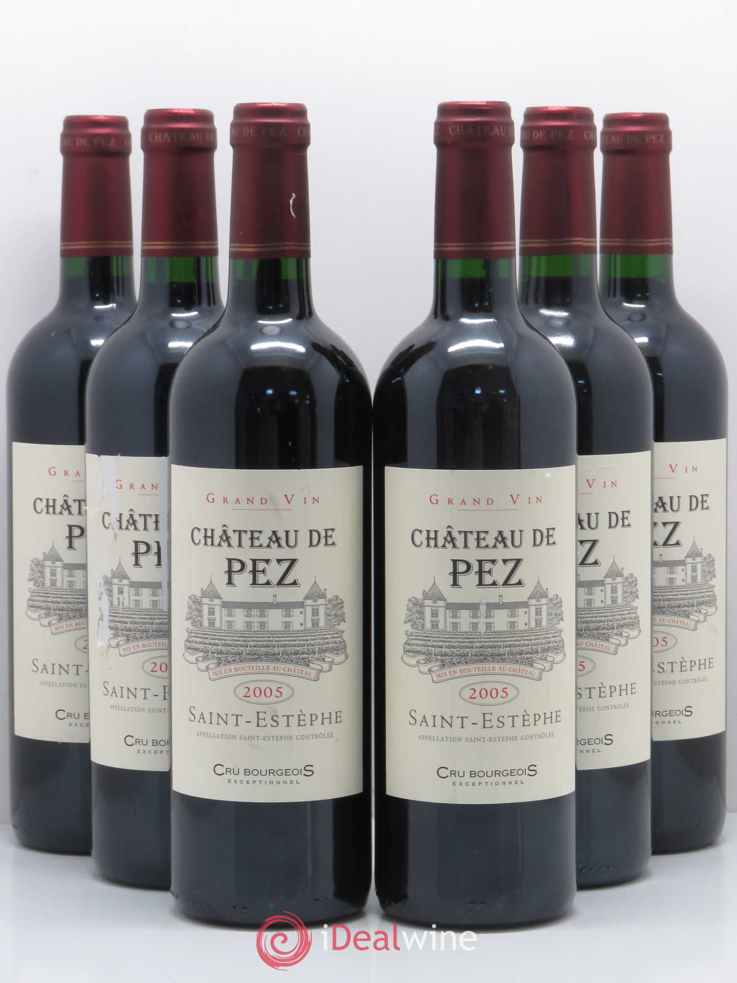 Château de Pez 2005 - Lot de 6 bouteilles - 0