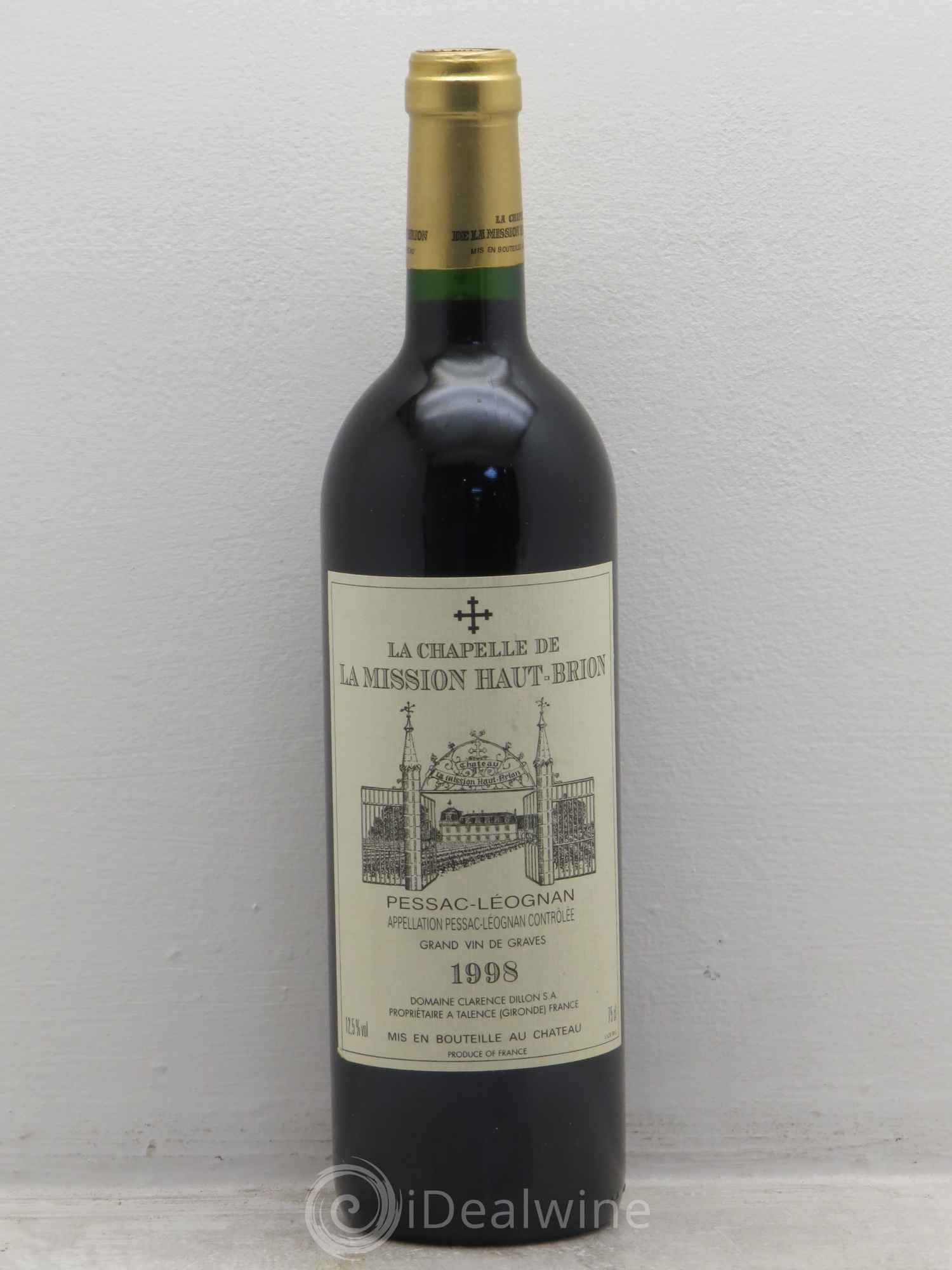 La Chapelle de La Mission Haut-Brion Second Vin 1998 - Lot de 1 bouteille - 0