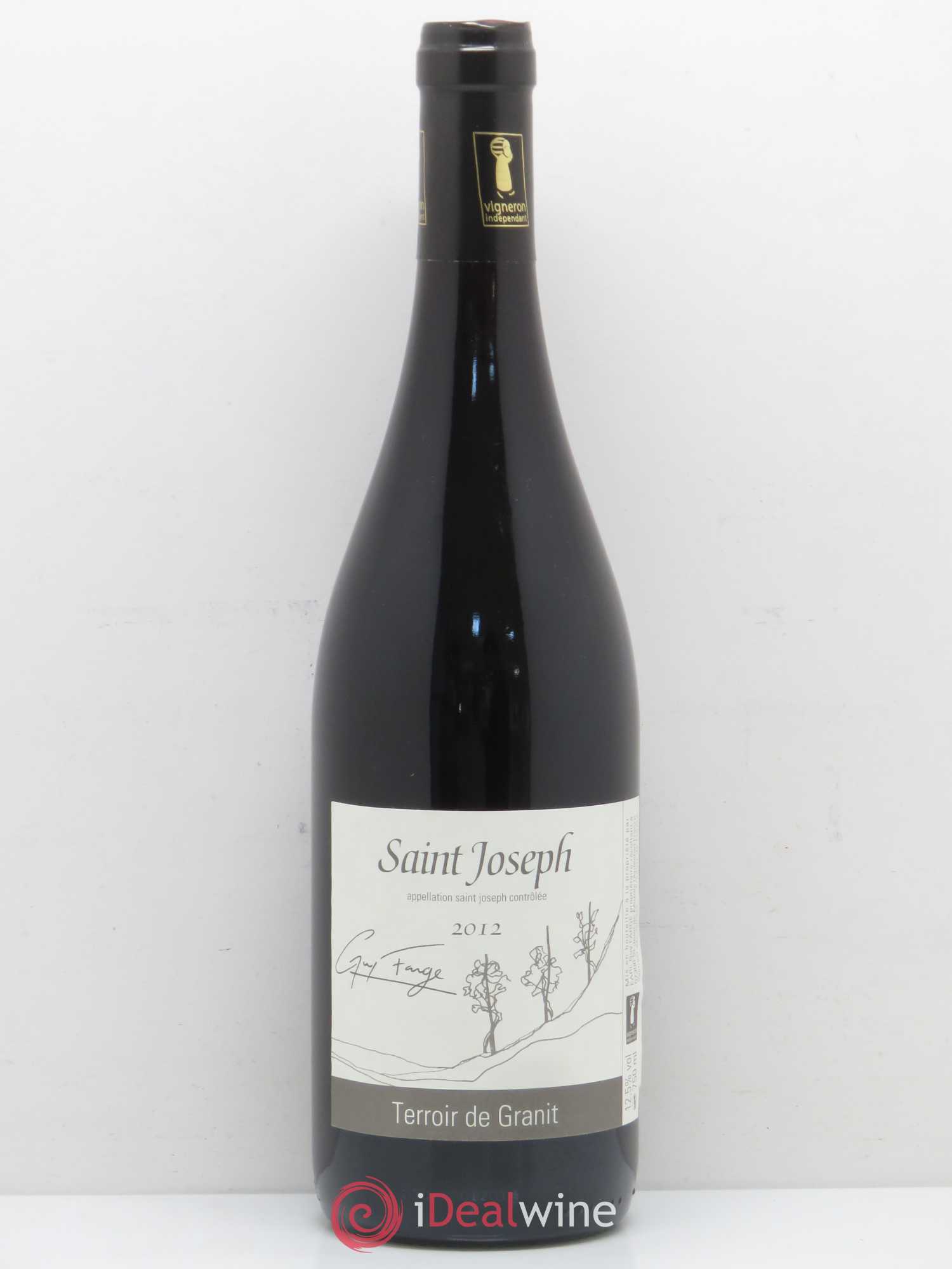 Saint-Joseph Terroir de Granit Guy Farge 2012 - Posten von 1 Flasche - 0