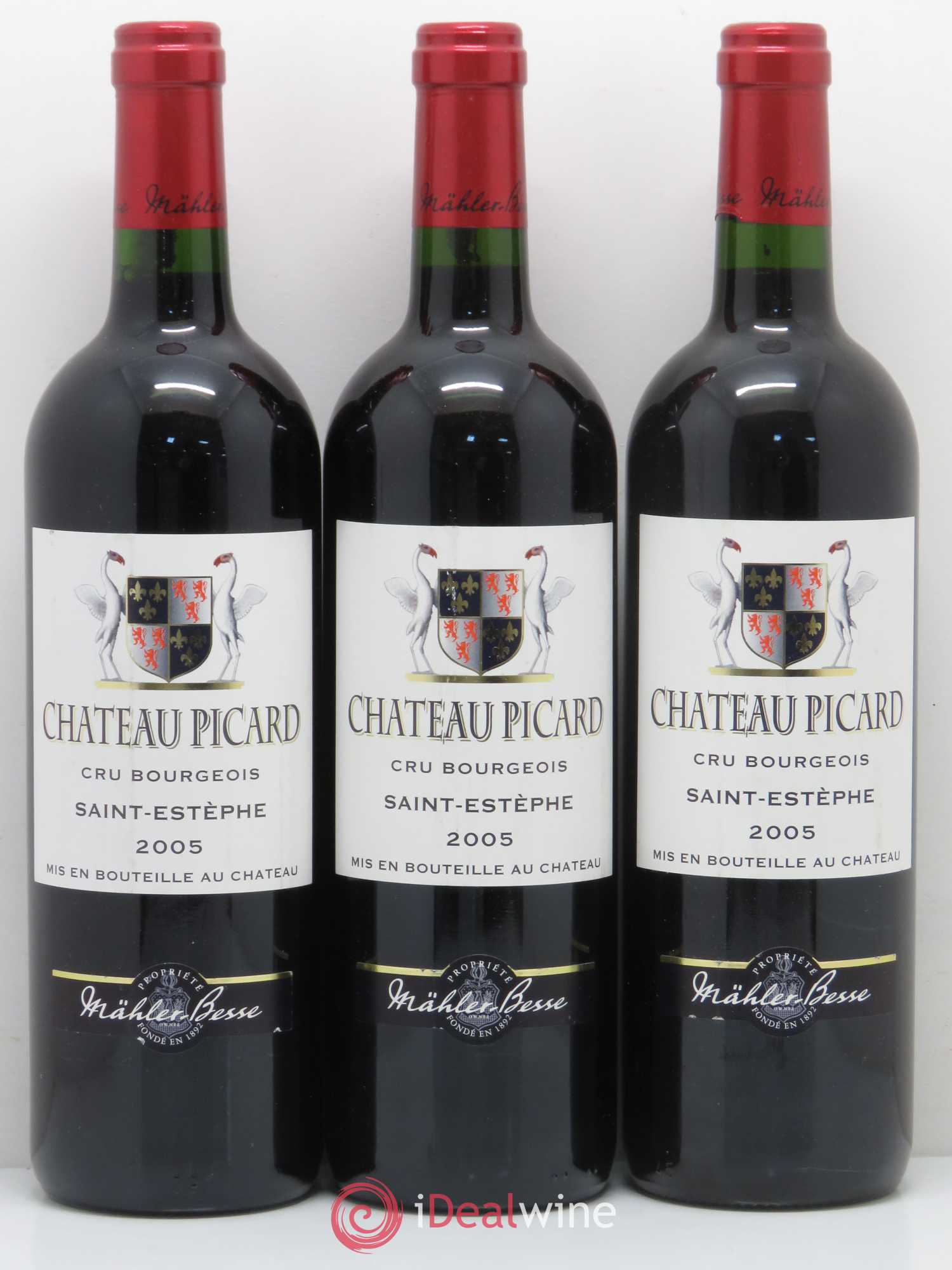 Saint-Estèphe Château Picard 2005 - Lot de 6 bouteilles - 2