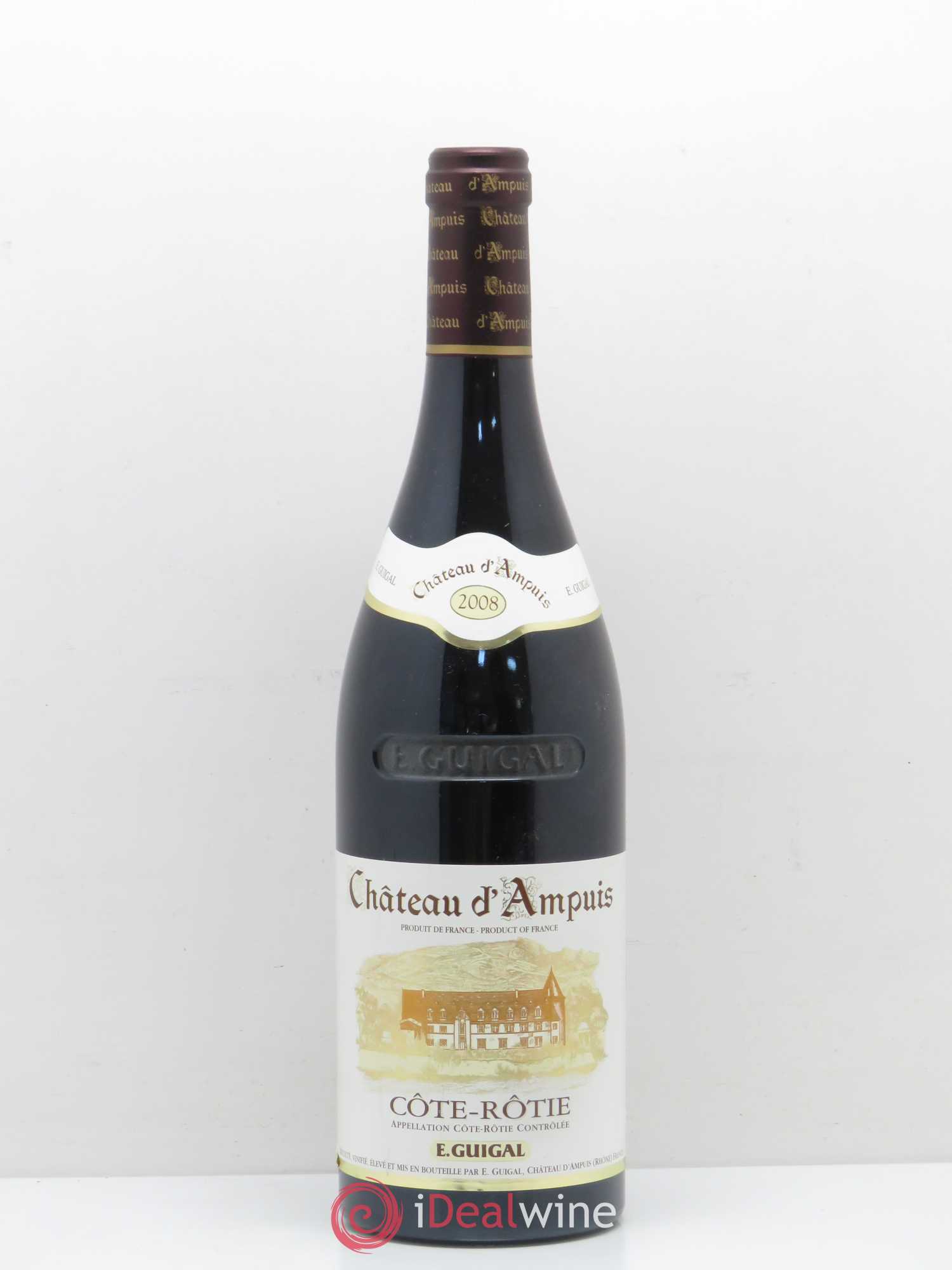 Côte-Rôtie Château d'Ampuis Guigal 2008 - Lot de 1 bouteille - 0
