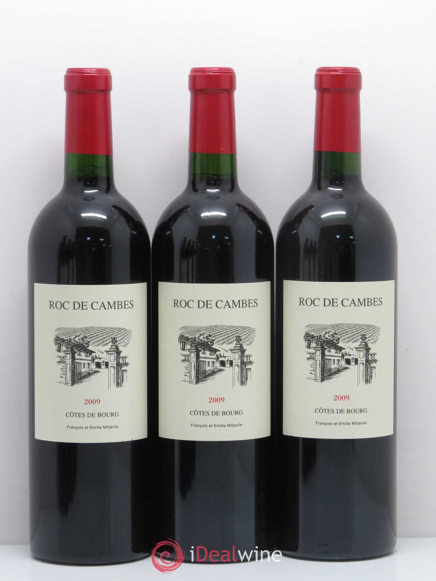 Roc de Cambes 2009 - Posten von 6 Flaschen - 1