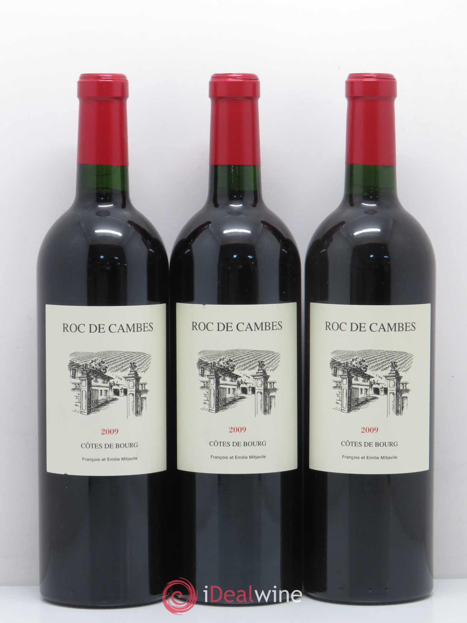 Roc de Cambes 2009 - Posten von 6 Flaschen - 2
