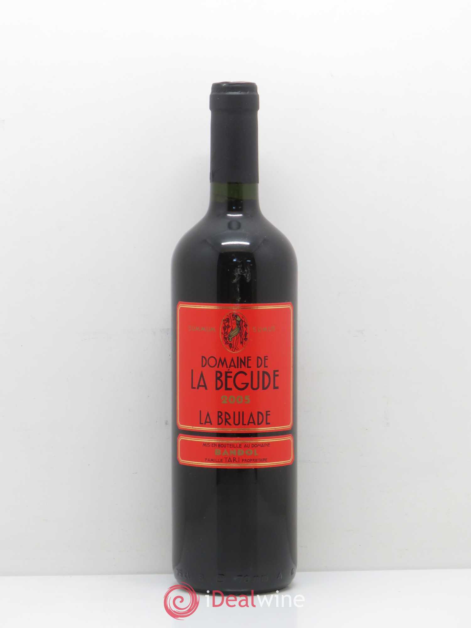 Bandol La Brûlade La Bégude 2005 - Lot de 1 bouteille - 0