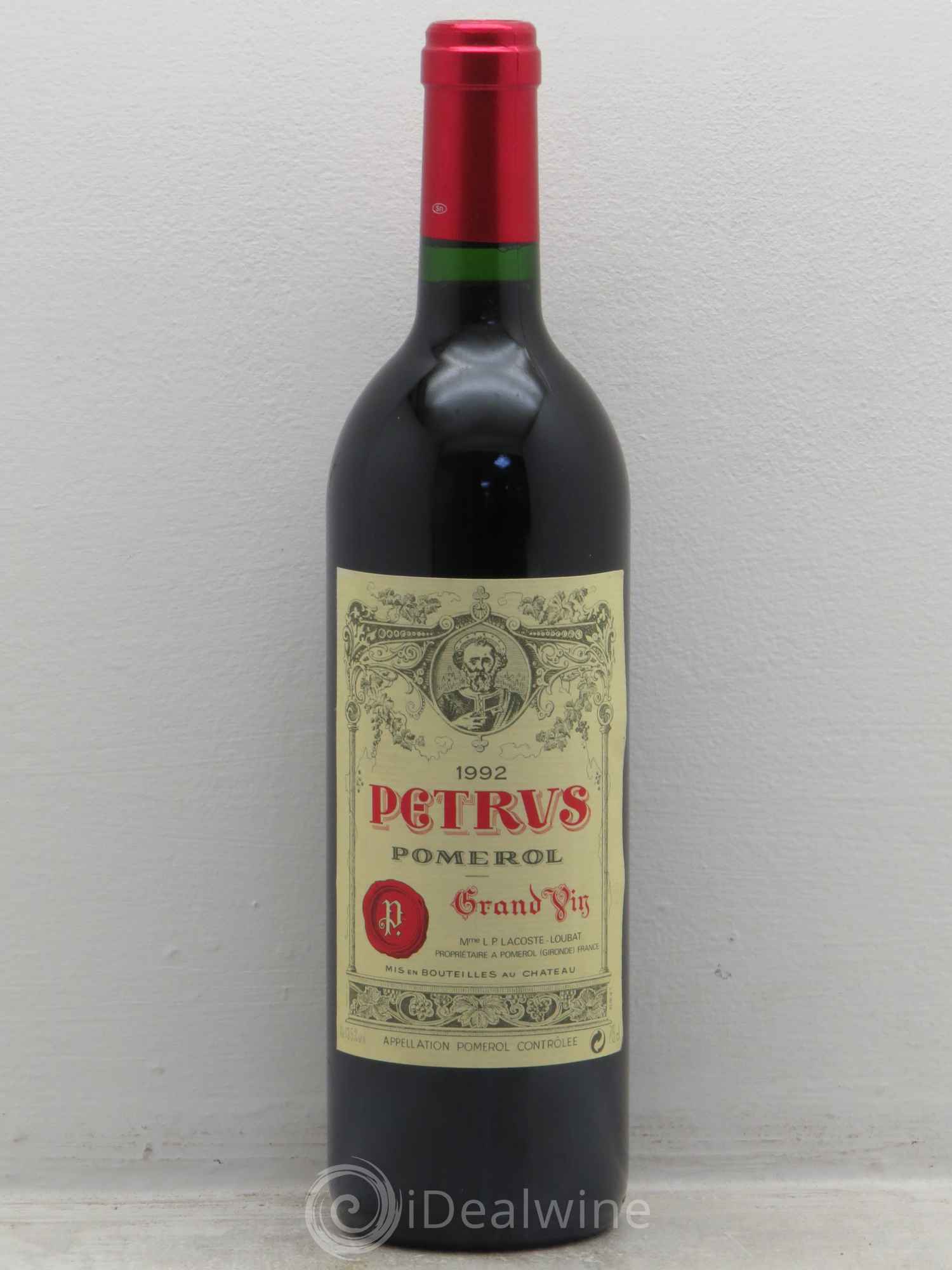 Petrus 1992 - Lot de 1 bouteille - 0