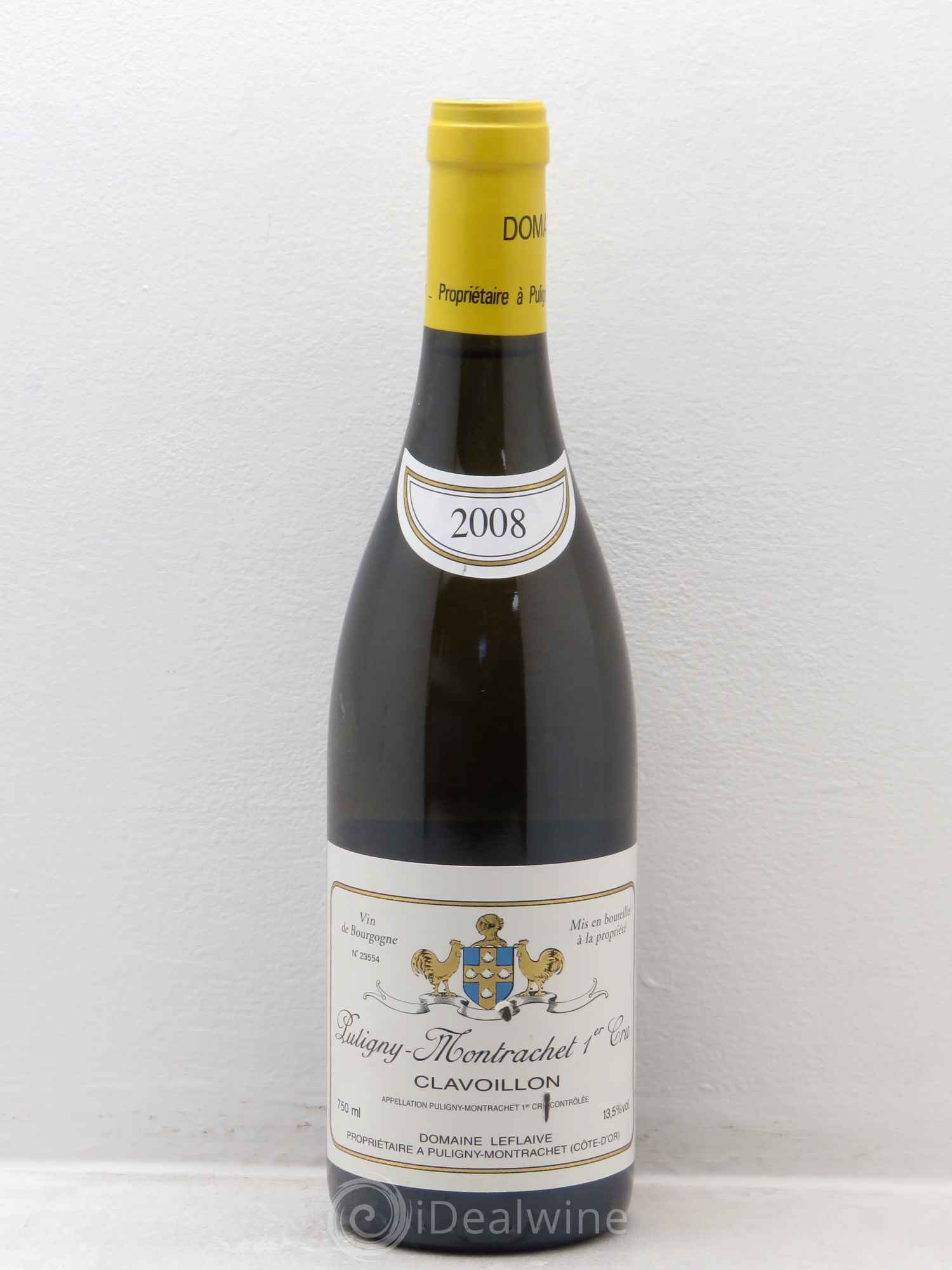 Puligny-Montrachet 1er Cru Clavoillon Leflaive (Domaine) 2008 - Lot de 6 bouteilles - 0