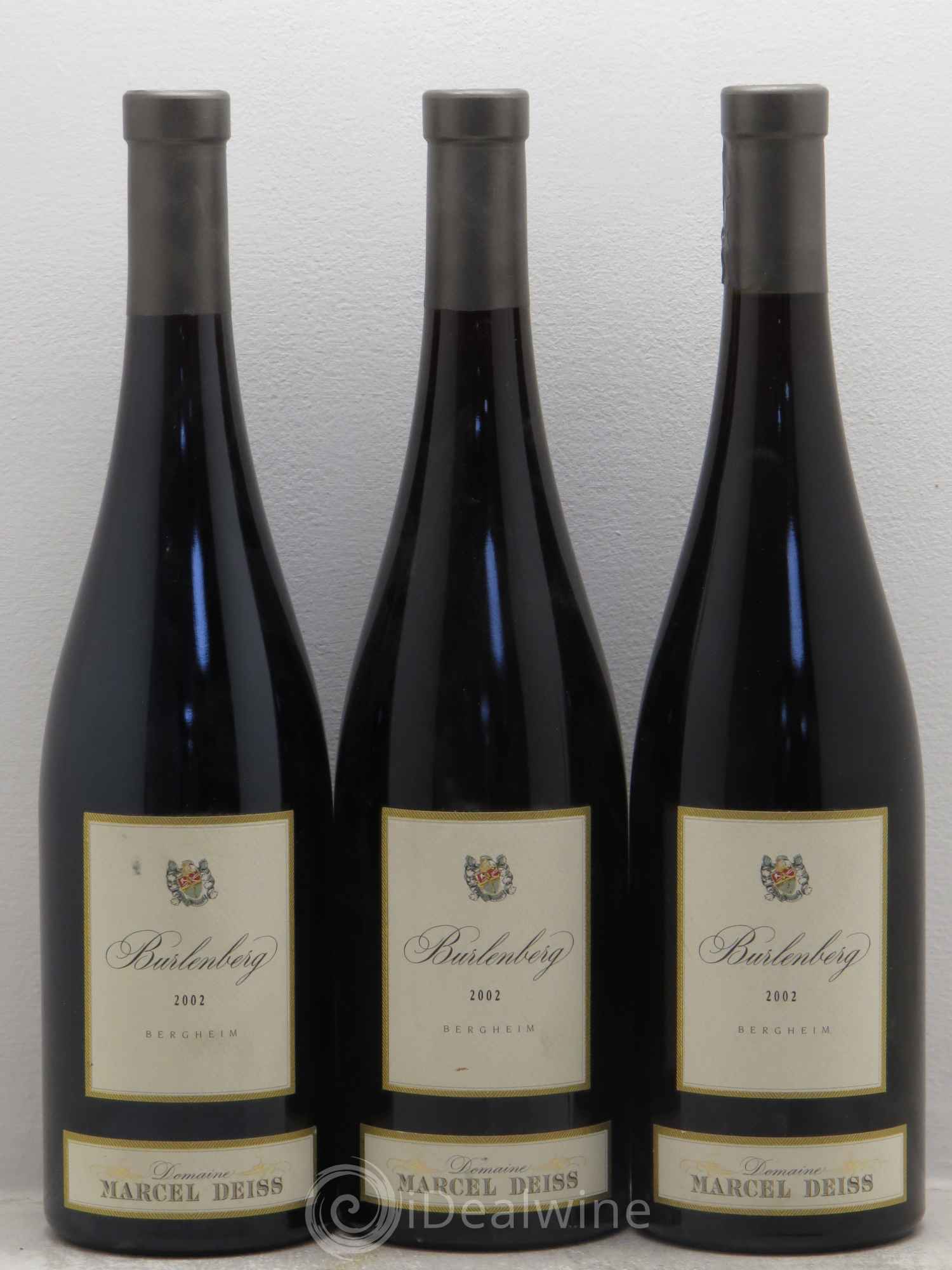 Alsace Burlenberg Marcel Deiss (Domaine) 2002 - Lot de 3 bouteilles - 0