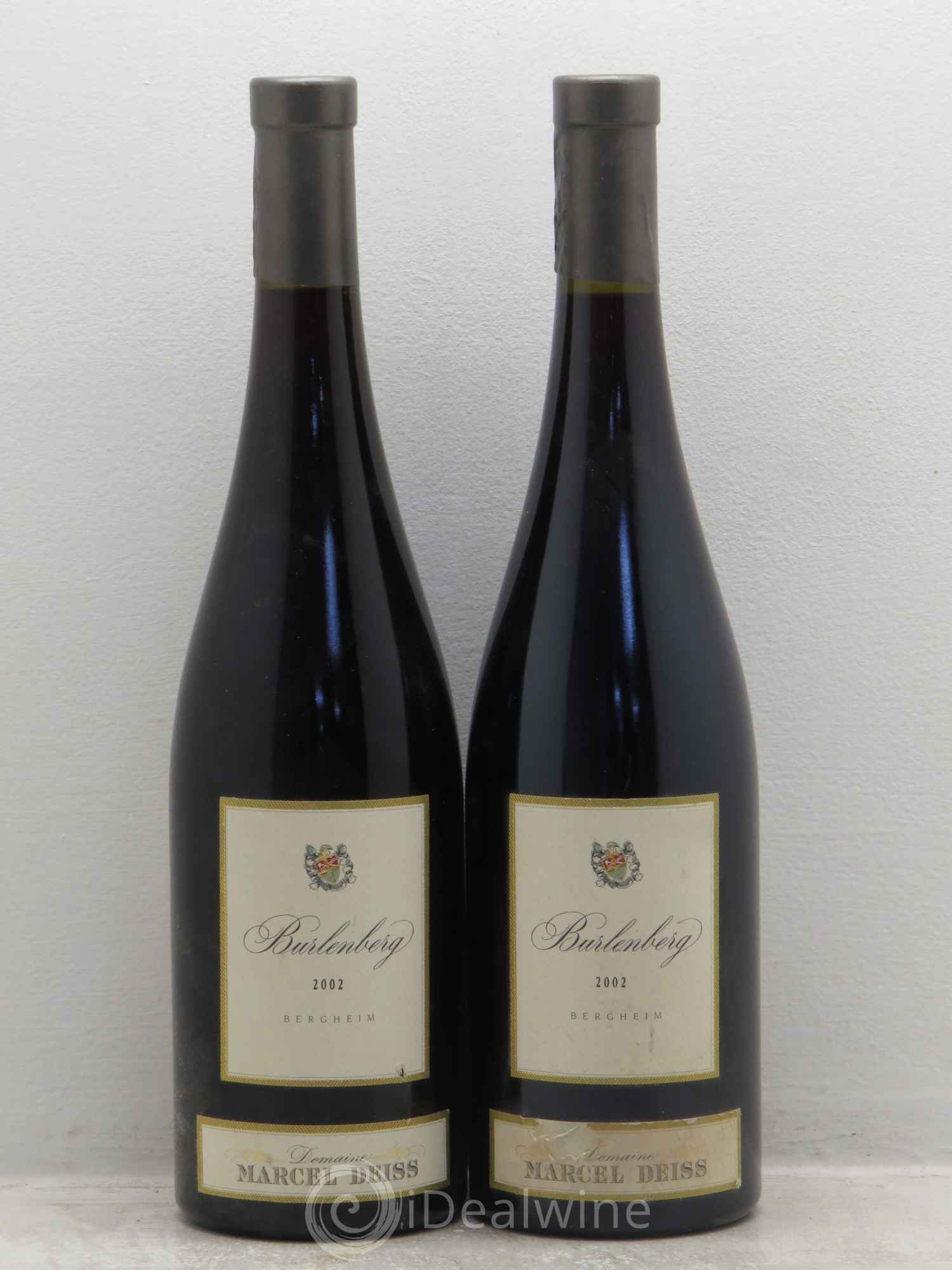 Alsace Burlenberg Marcel Deiss (Domaine) 2002 - Lot de 2 bouteilles - 0
