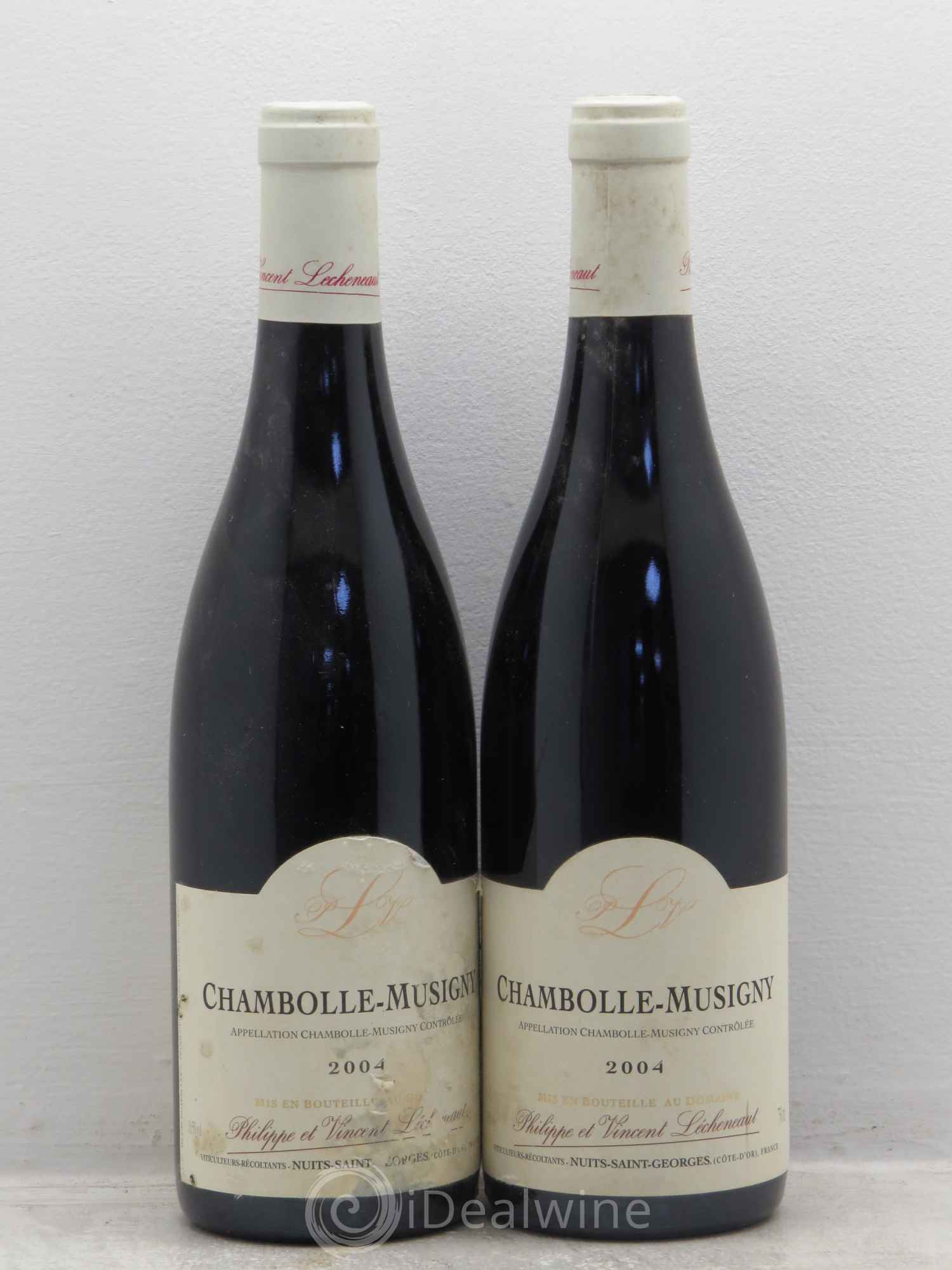 Chambolle-Musigny Lécheneaut (Domaine) 2004 - Lot de 2 bouteilles - 0