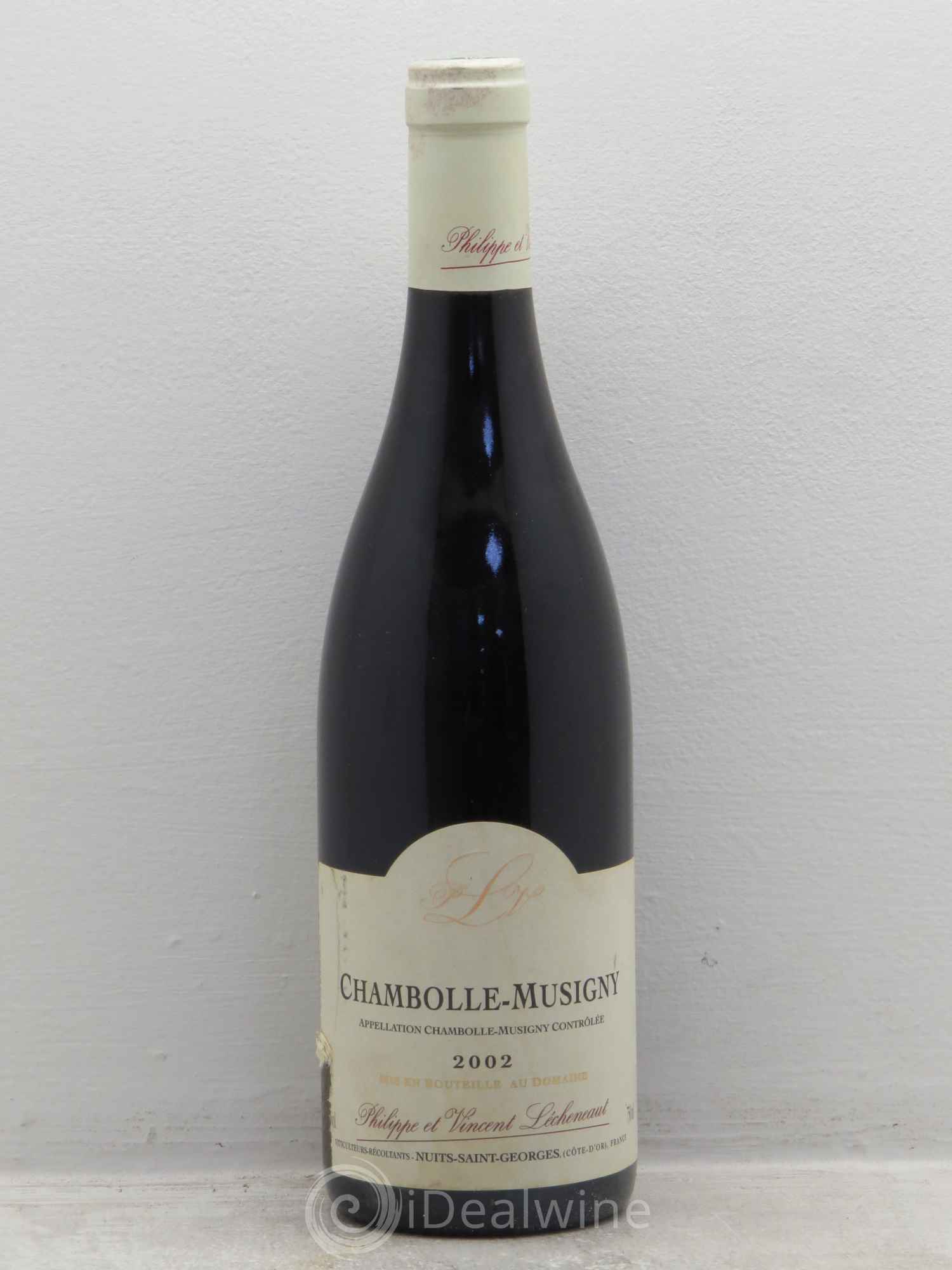 Chambolle-Musigny Lécheneaut (Domaine) 2002 - Lot de 6 bouteilles - 0