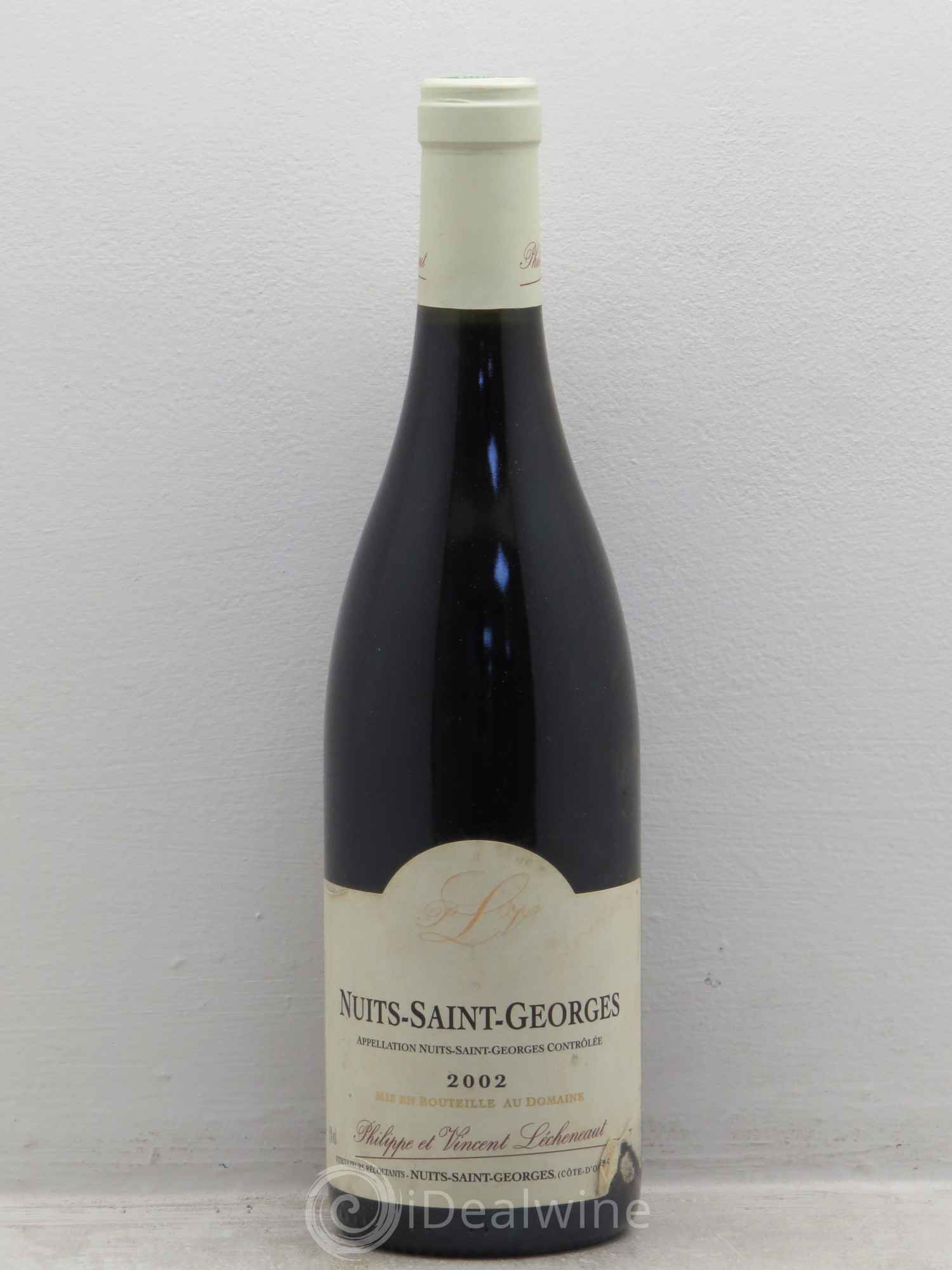 Nuits-Saint-Georges Lécheneaut (Domaine) 2002 - Lot de 6 bouteilles - 0