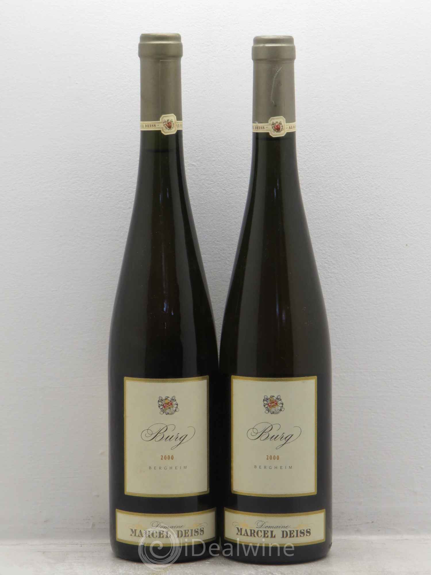Alsace Burg Marcel Deiss (Domaine) 2000 - Lot de 2 bouteilles - 0
