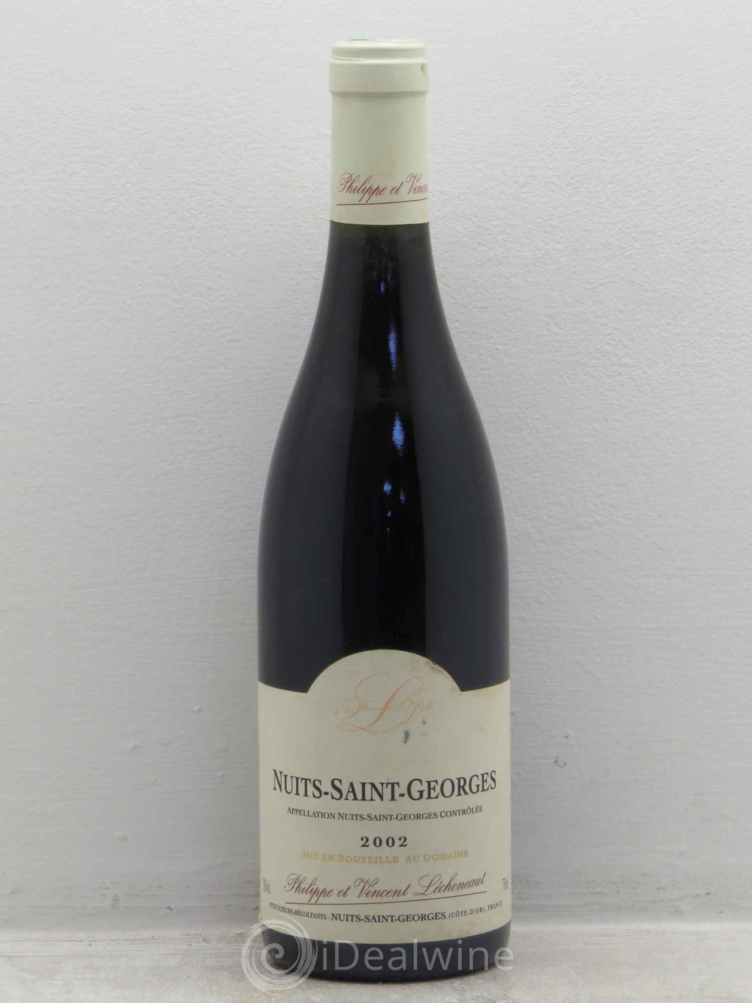 Nuits-Saint-Georges Lécheneaut (Domaine) 2002 - Lot de 1 bouteille - 0