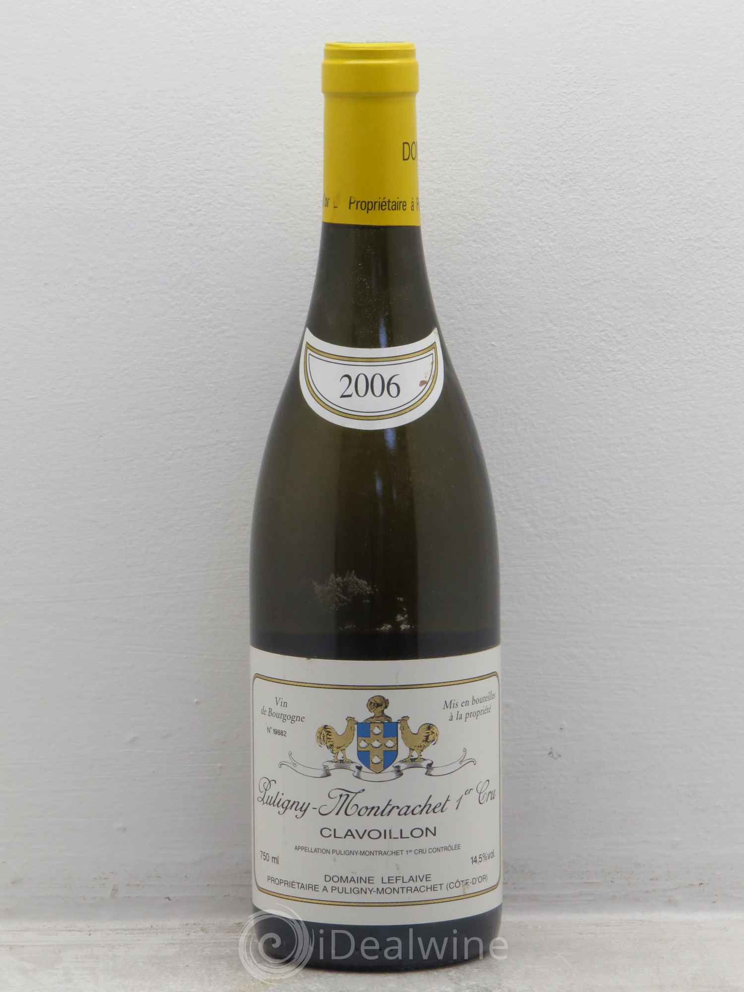 Puligny-Montrachet 1er Cru Clavoillon Leflaive (Domaine) 2006 - Lot de 1 bouteille - 0