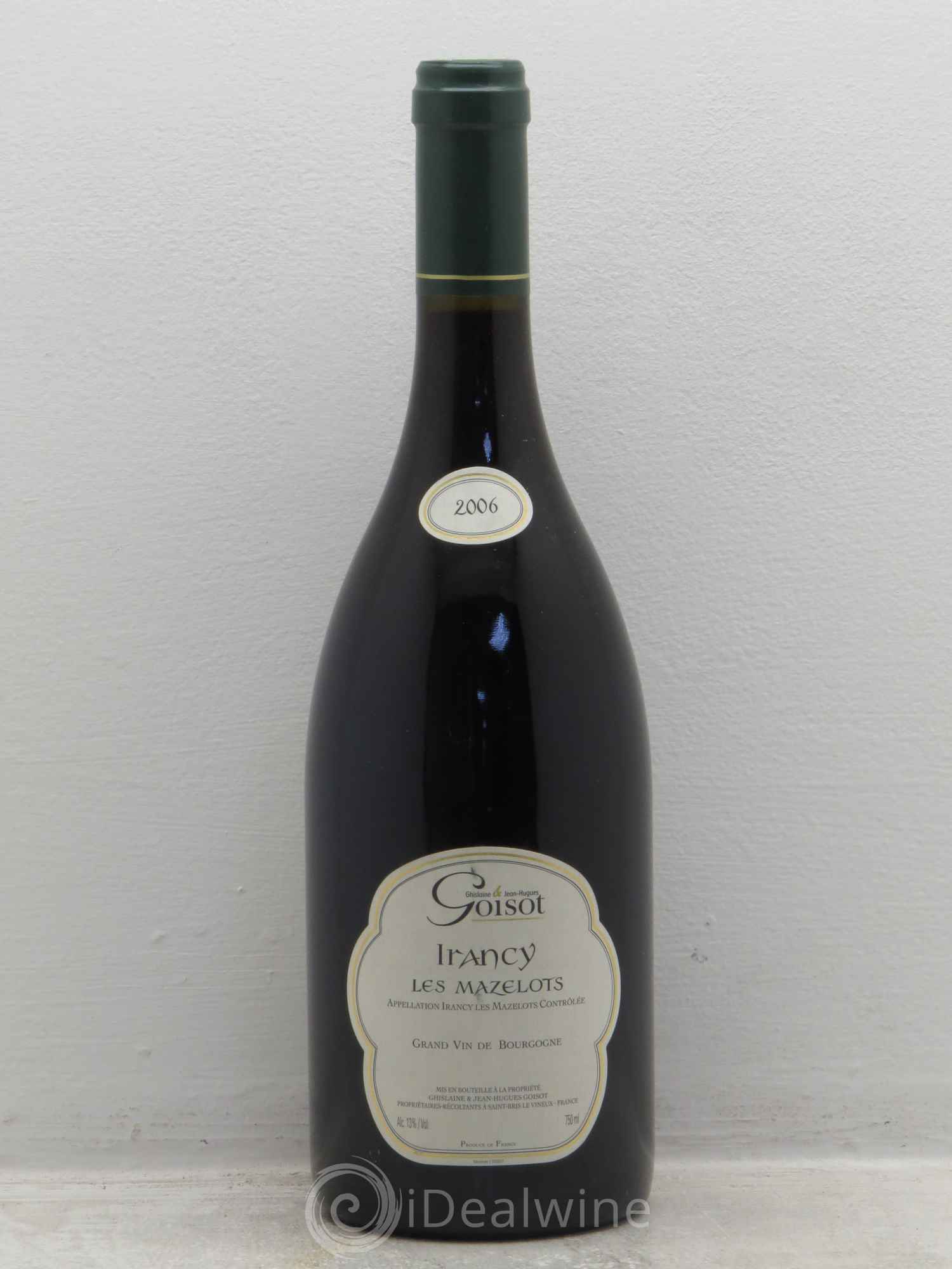 Divers Irancy Les Mazelots Goisot 2006 - Posten von 1 Flasche - 0