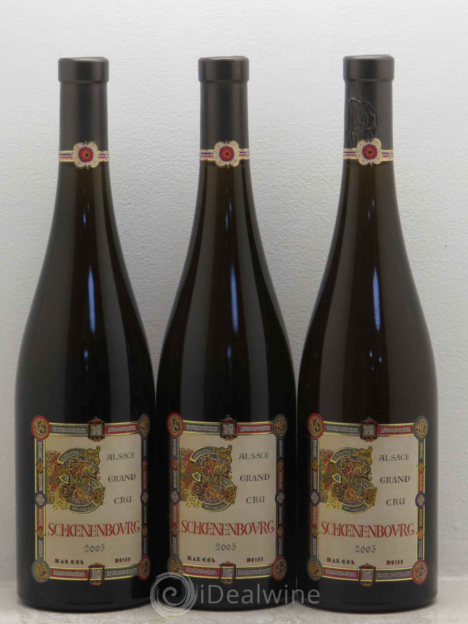 Alsace Grand Cru Schoenenbourg Marcel Deiss (Domaine) 2005 - Lot de 3 bouteilles - 0