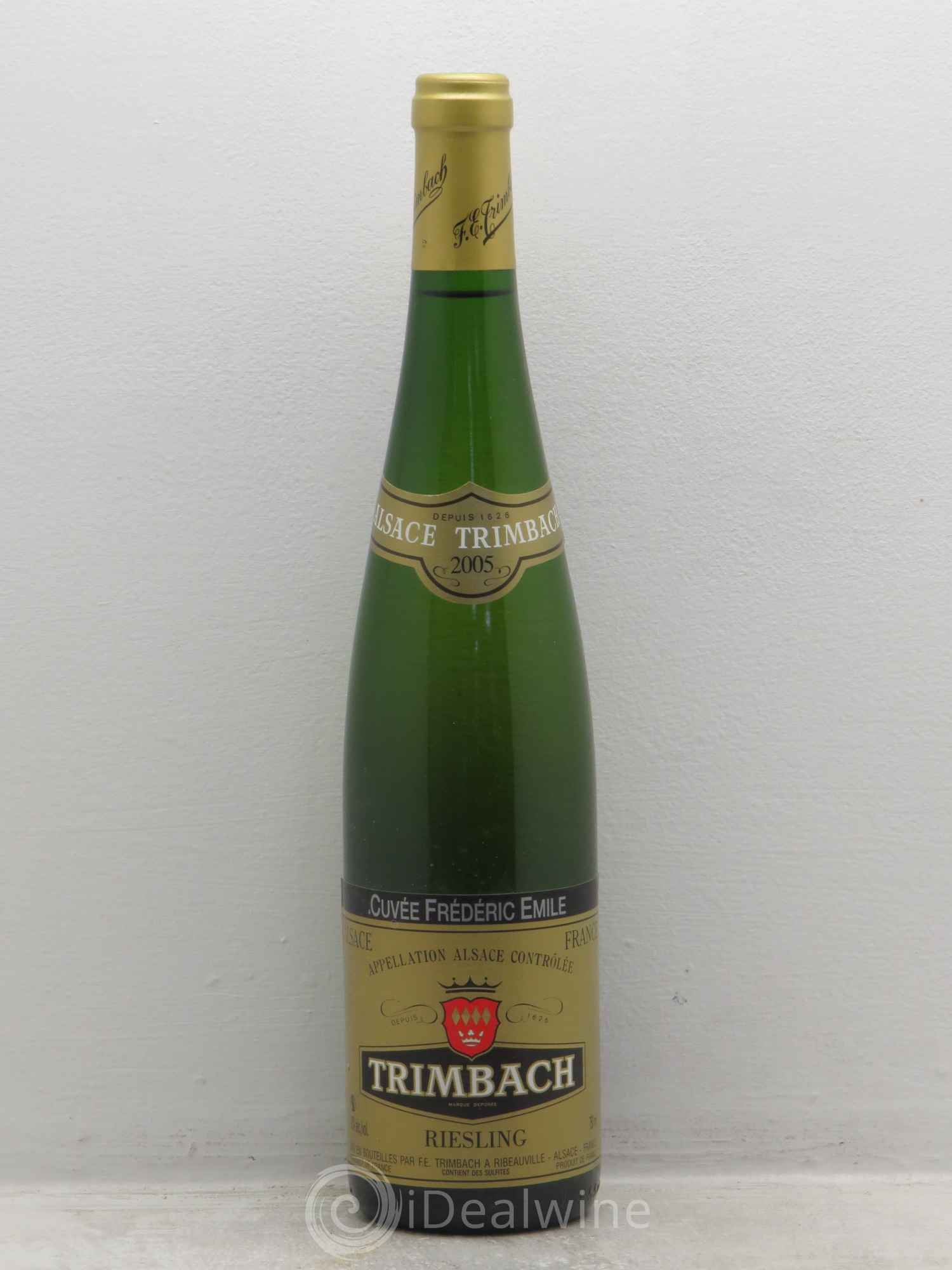 Alsace Riesling Cuvée Frédéric Emile Trimbach (Domaine) 2005 - Lot de 6 bouteilles - 0