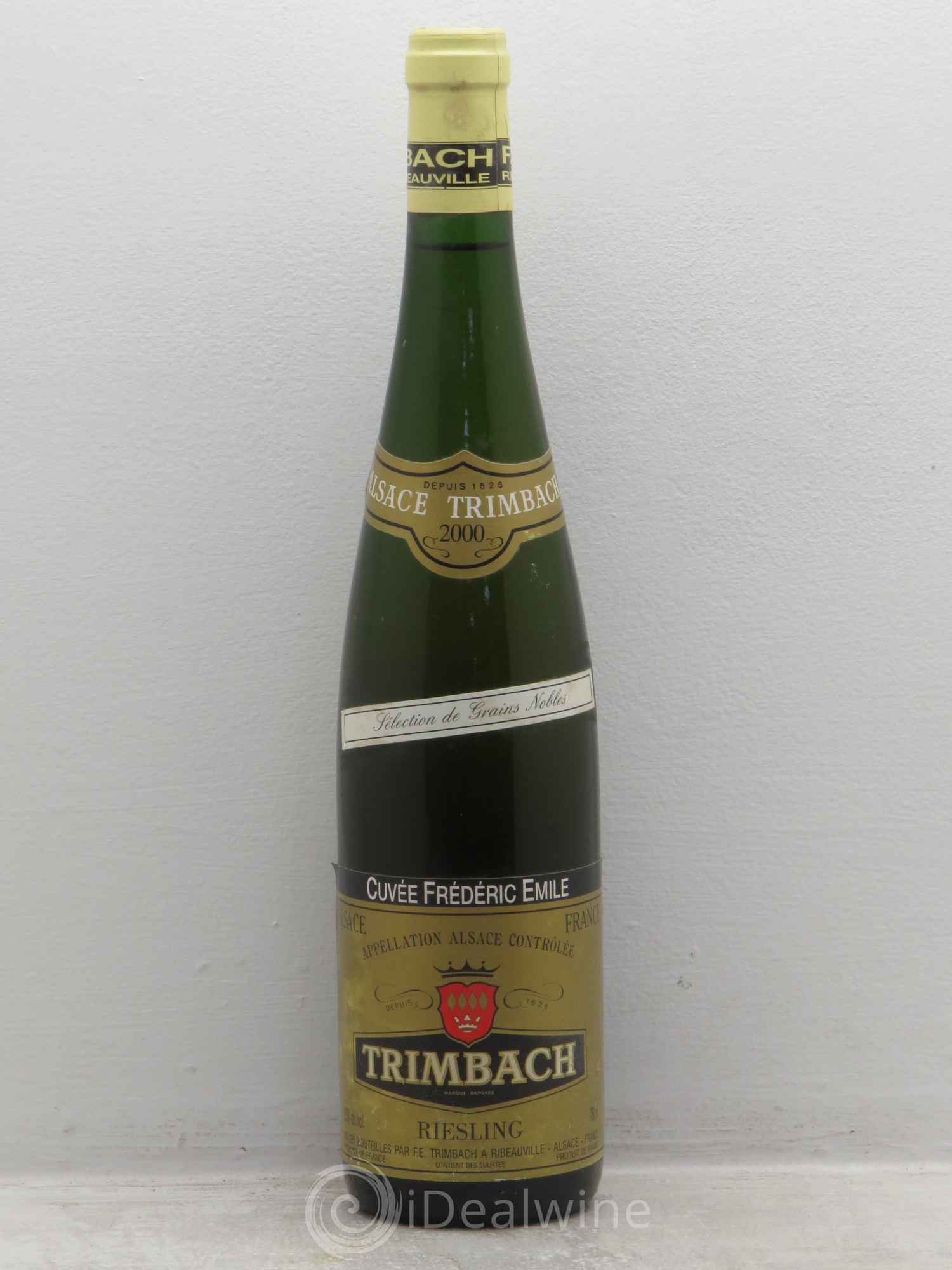 Alsace Riesling Cuvée Frédéric Emile Trimbach (Domaine) Sélection de Grains Nobles 2000 - Posten von 1 Flasche - 0