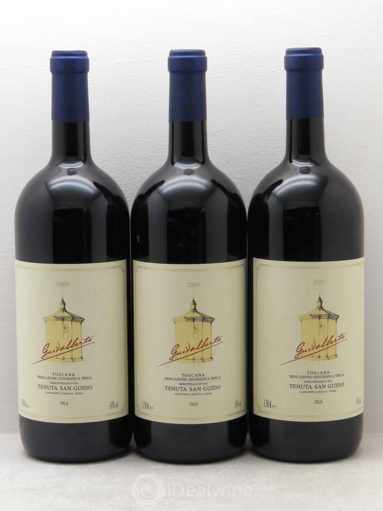 Toscana IGT Guidalberto Tenuta San Guido 2009 - Lot de 3 magnums - 0
