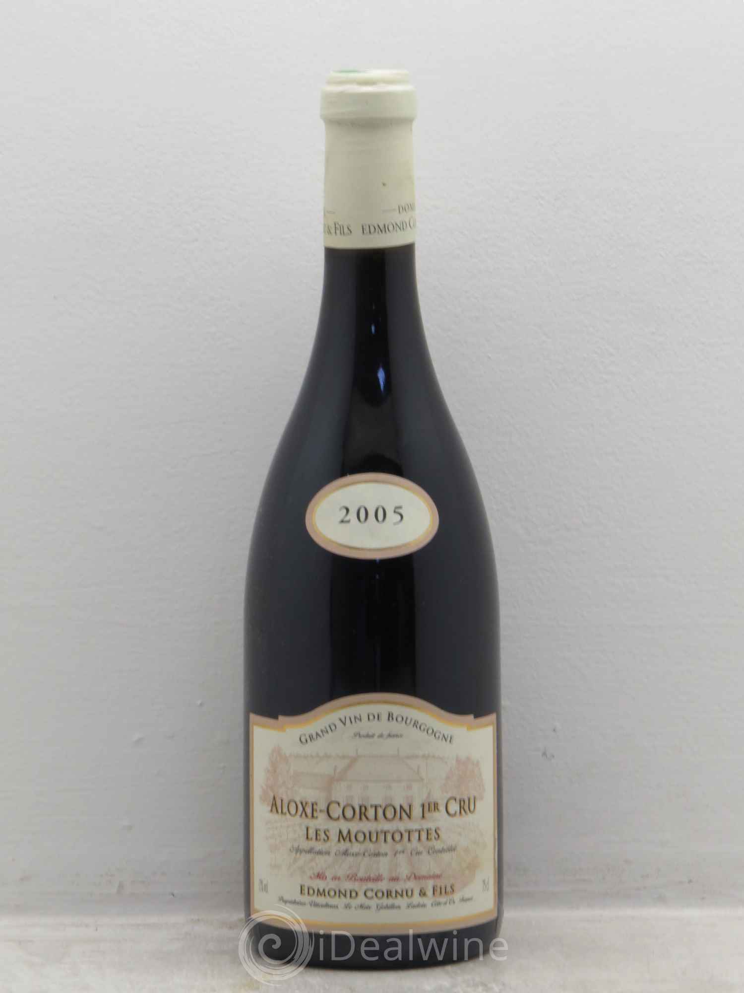Aloxe-Corton 1er Cru Domaine Cornu 2005 - Lot de 6 bouteilles - 0