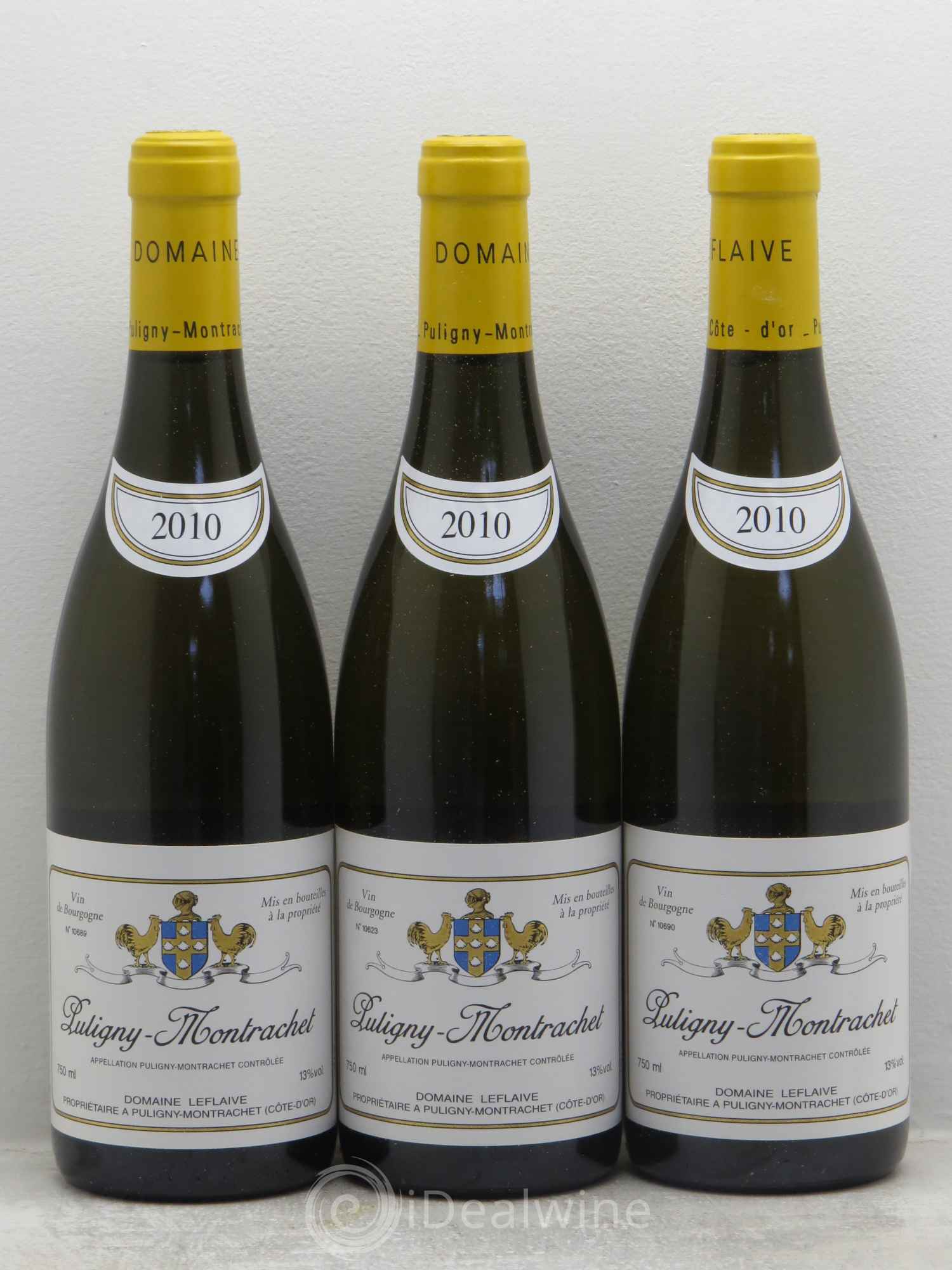 Puligny-Montrachet Leflaive (Domaine) 2010 - Lot de 3 bouteilles - 0