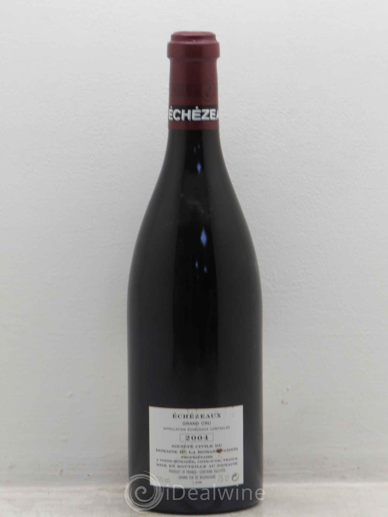 Echezeaux Grand Cru Domaine de la Romanée-Conti 2004 - Lot de 1 bouteille - 1