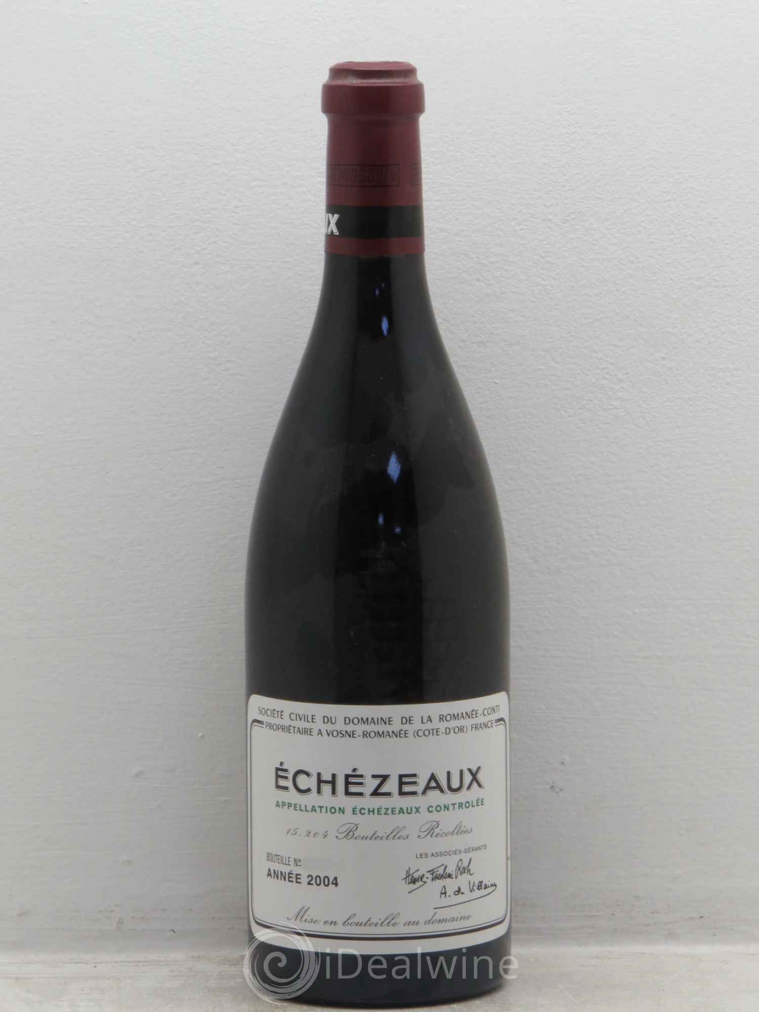 Echezeaux Grand Cru Domaine de la Romanée-Conti 2004 - Lot de 1 bouteille - 0