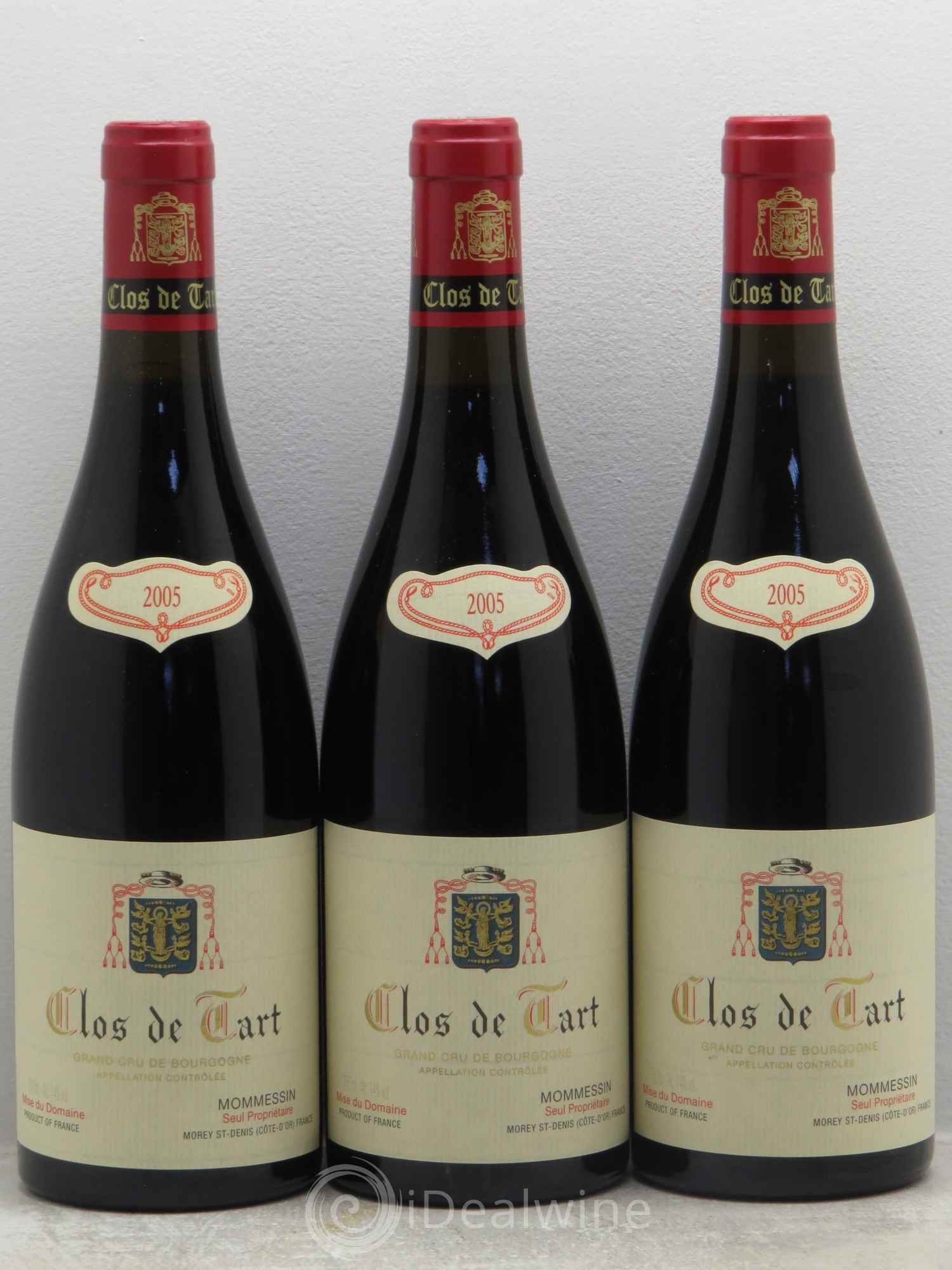 Clos de Tart Grand Cru Clos de Tart 2005 - Lot de 3 bouteilles - 0