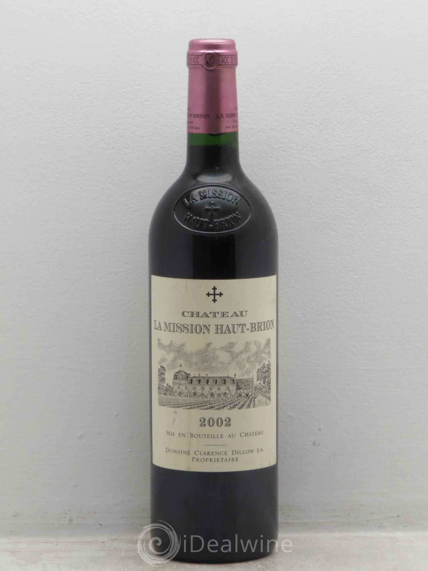 Château la Mission Haut-Brion Cru Classé de Graves 2002 - Lot de 1 bouteille - 0