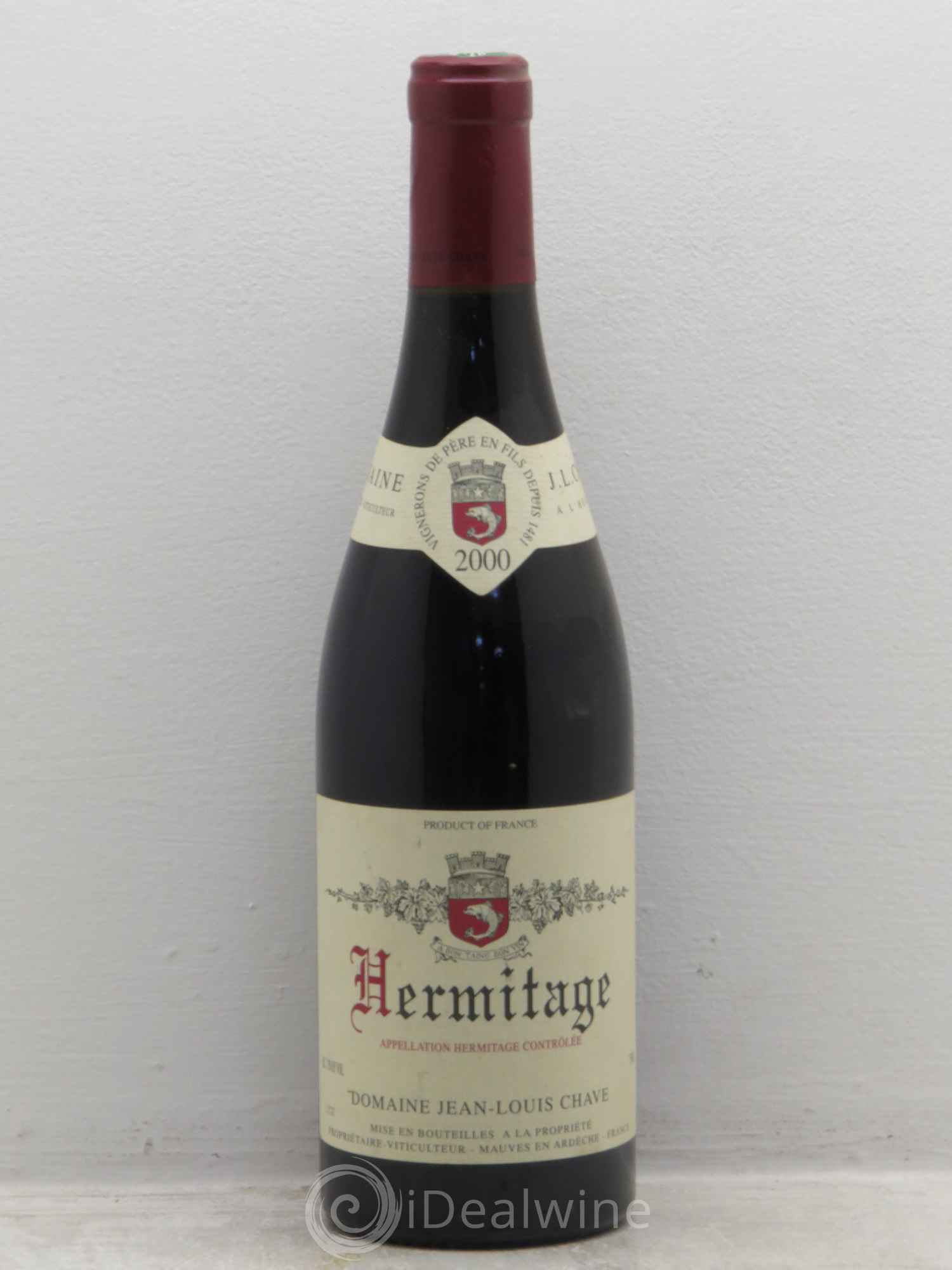 Hermitage Jean-Louis Chave 2000 - Lot de 1 bouteille - 0
