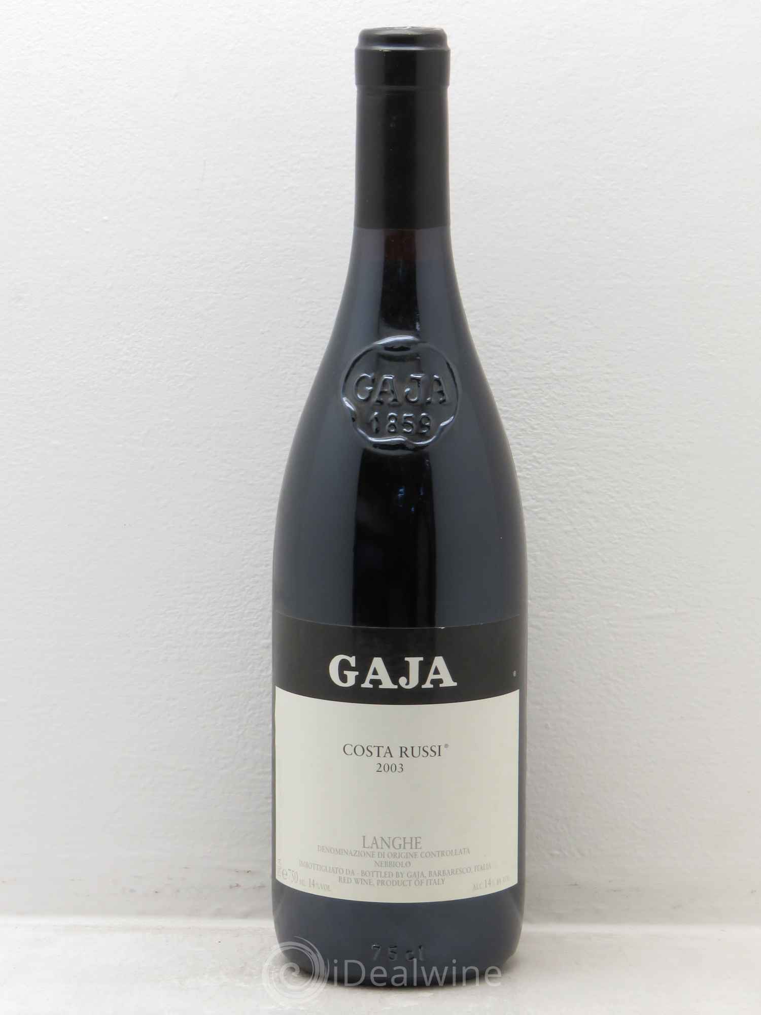 Barbaresco DOCG Costa Russi Angelo Gaja 2003 - Lot de 1 bouteille - 0