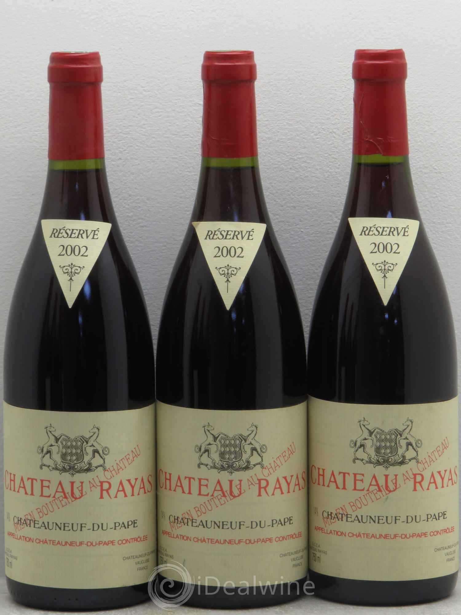 Châteauneuf-du-Pape Château Rayas Emmanuel Reynaud 2002 - Lot de 6 bouteilles - 1