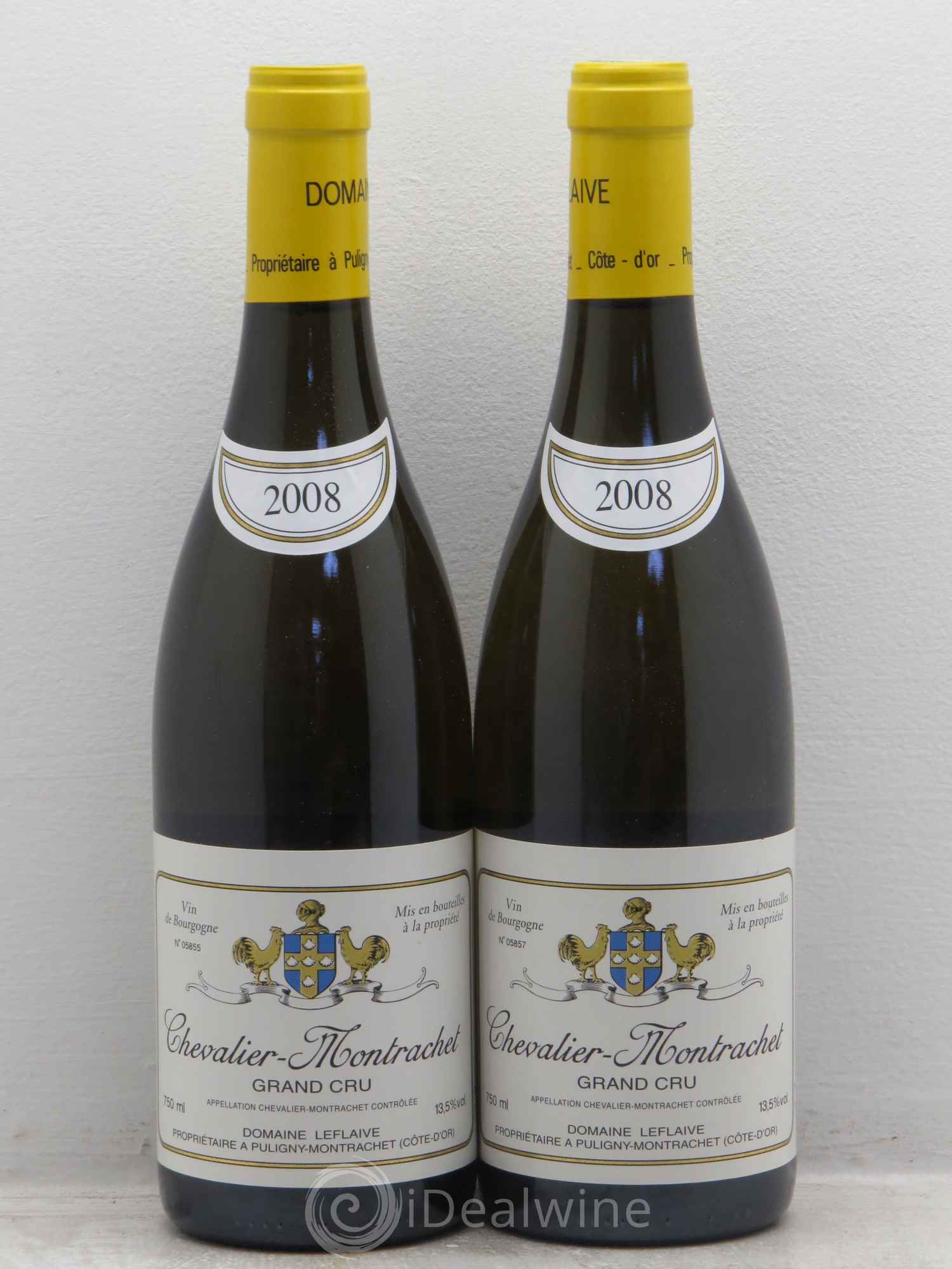 Chevalier-Montrachet Grand Cru Leflaive (Domaine) 2008 - Lot de 2 bouteilles - 0