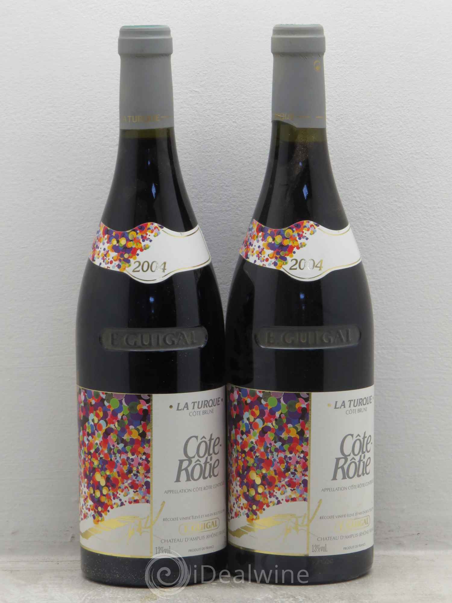 Côte-Rôtie La Turque Guigal 2004 - Lot de 2 bouteilles - 0