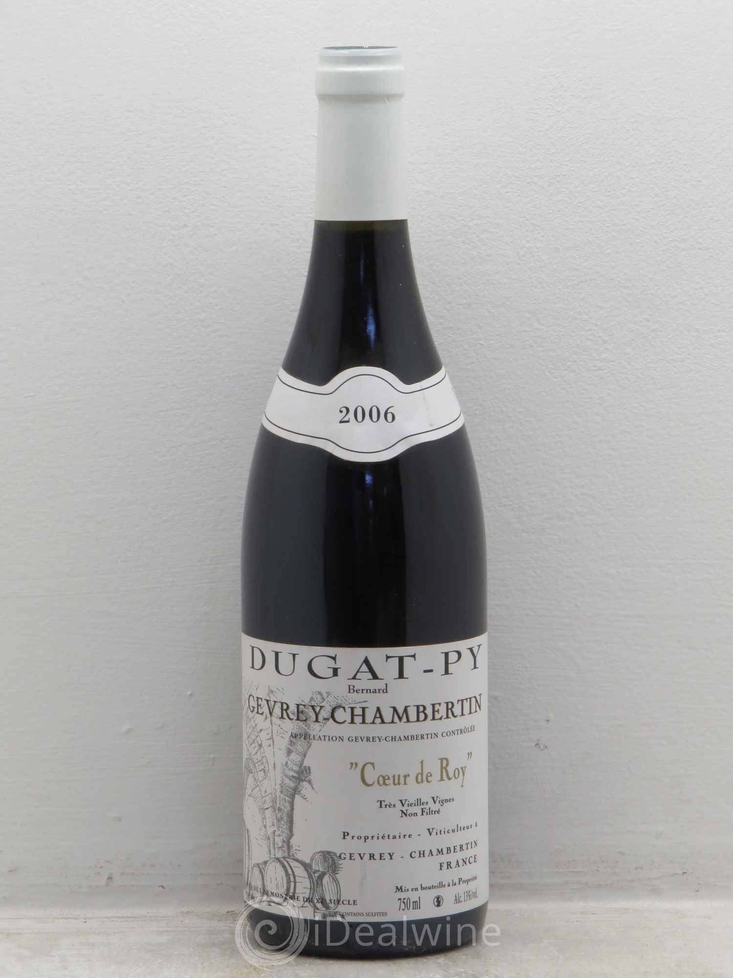 Gevrey-Chambertin Coeur de Roy Très Vieilles Vignes Dugat-Py Très Vieilles Vignes 2006 - Lot de 6 bouteilles - 0