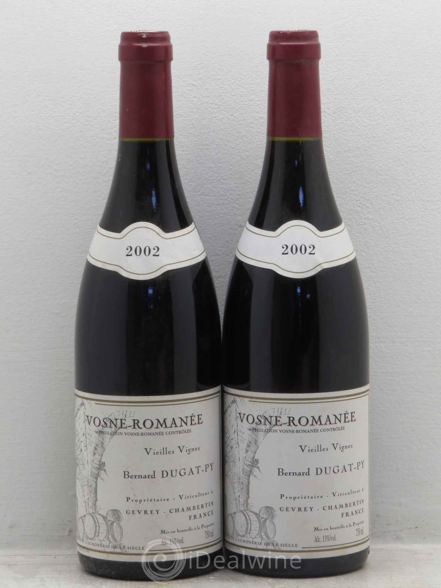 Vosne-Romanée Dugat-Py 2002 - Posten von 2 Flaschen - 0
