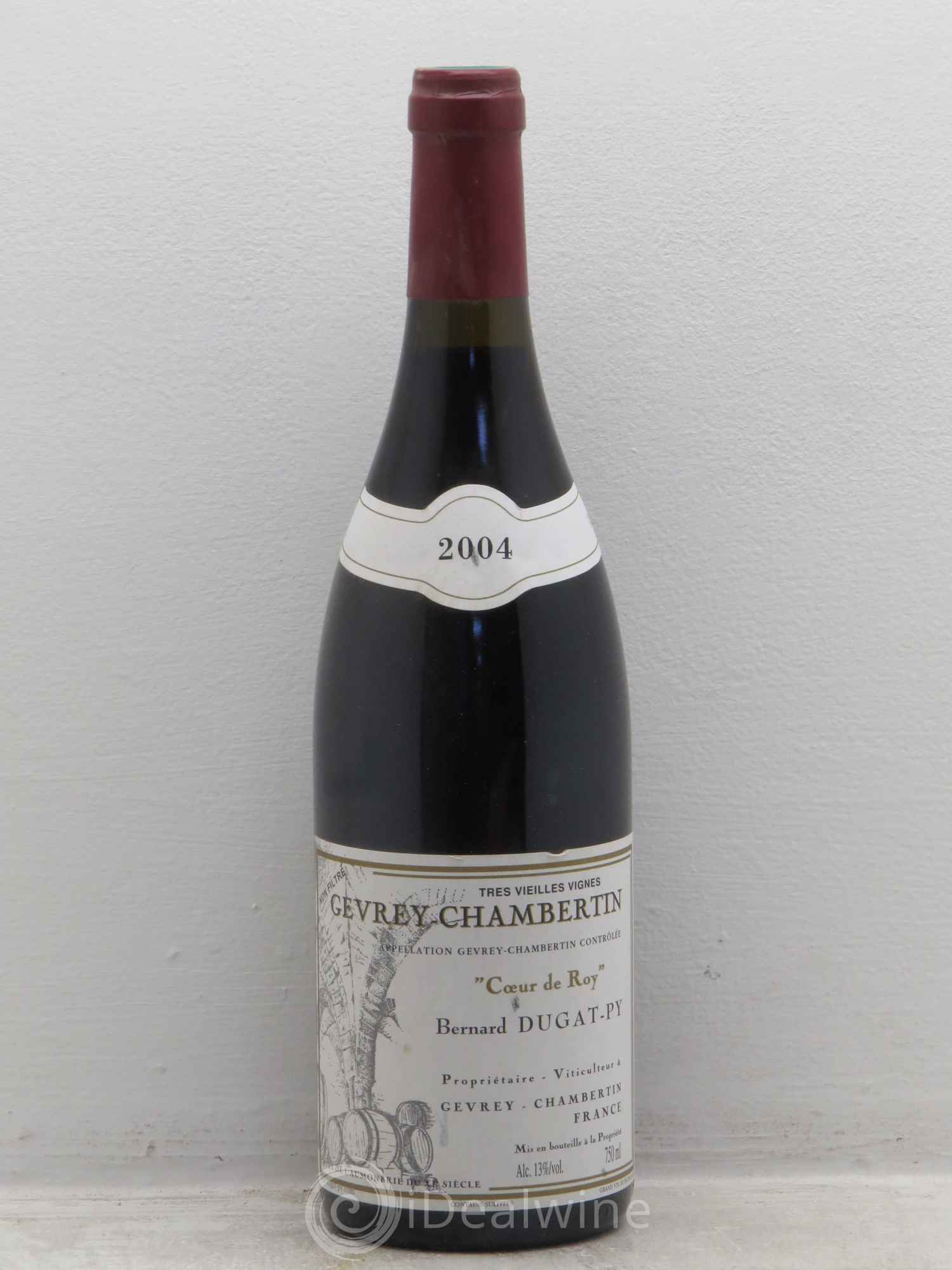 Gevrey-Chambertin Coeur de Roy Très Vieilles Vignes Dugat-Py Très Vieilles Vignes 2004 - Posten von 6 Flaschen - 0