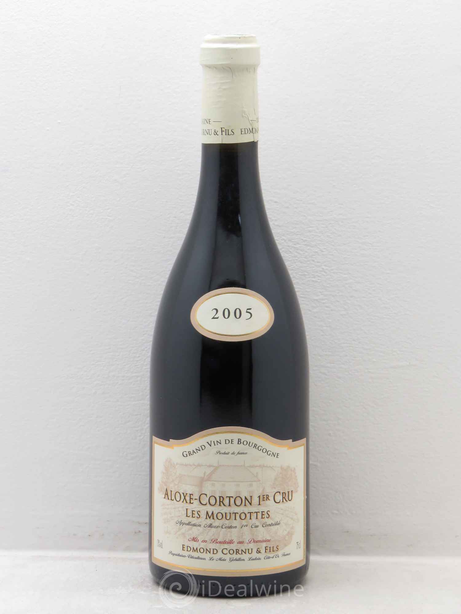 Aloxe-Corton Les Moujottes - Domaine Cornu 2005 - Posten von 6 Flaschen - 0