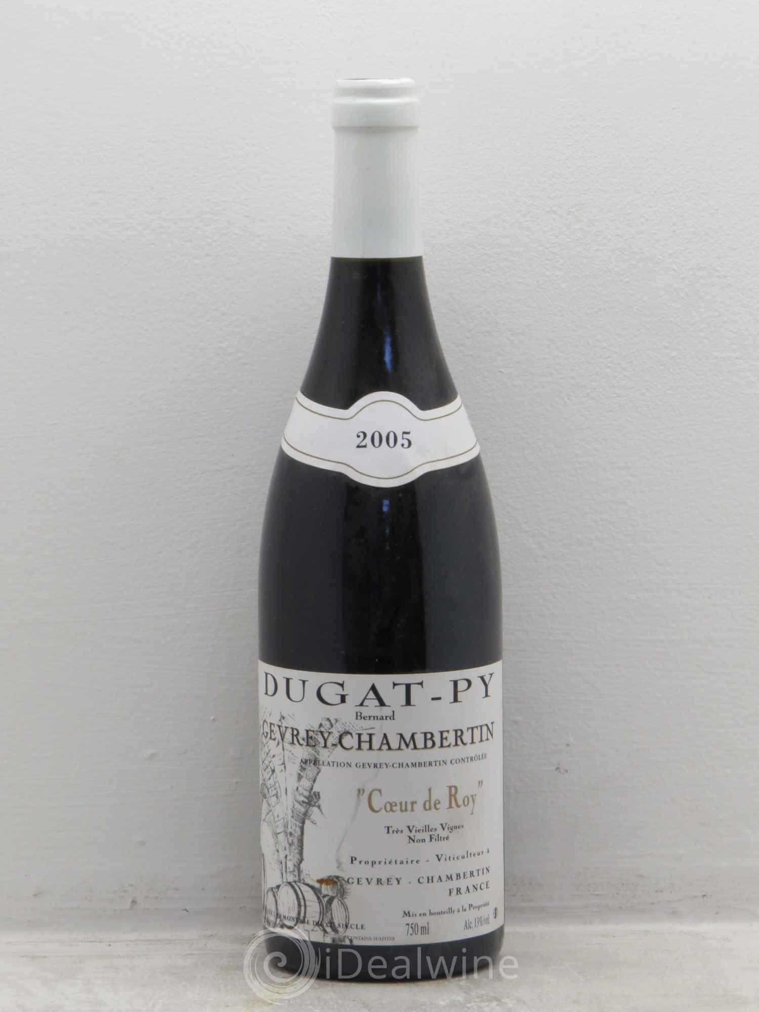 Gevrey-Chambertin Coeur de Roy Très Vieilles Vignes Dugat-Py Très Vieilles Vignes 2005 - Lot de 1 bouteille - 0