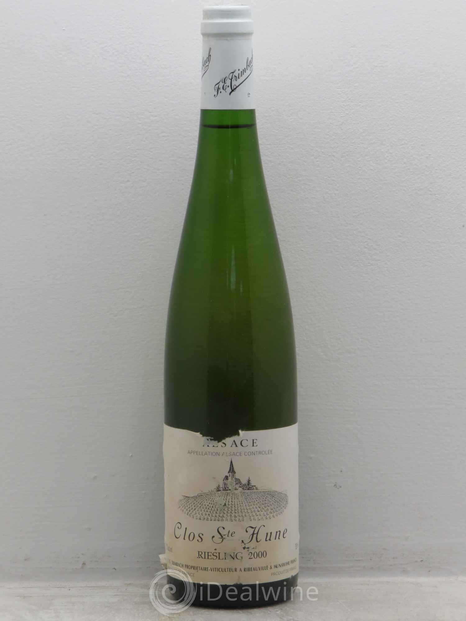 Alsace Riesling Clos Sainte-Hune Trimbach (Domaine) 2000 - Lot de 1 bouteille - 0