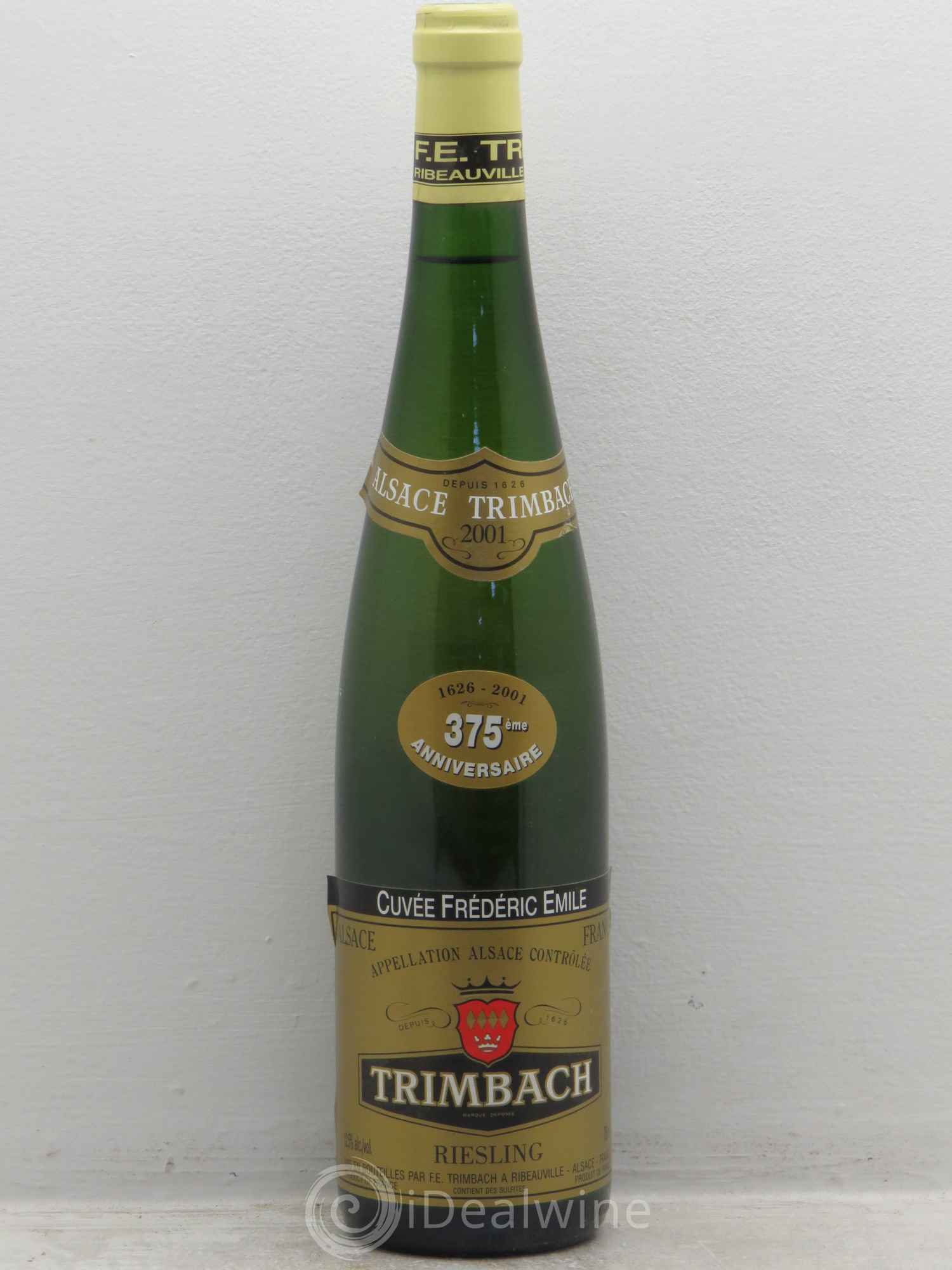 Alsace Riesling Cuvée Frédéric Emile Trimbach (Domaine) Cuvée du 735e Anniversaire 2001 - Posten von 6 Flaschen - 0