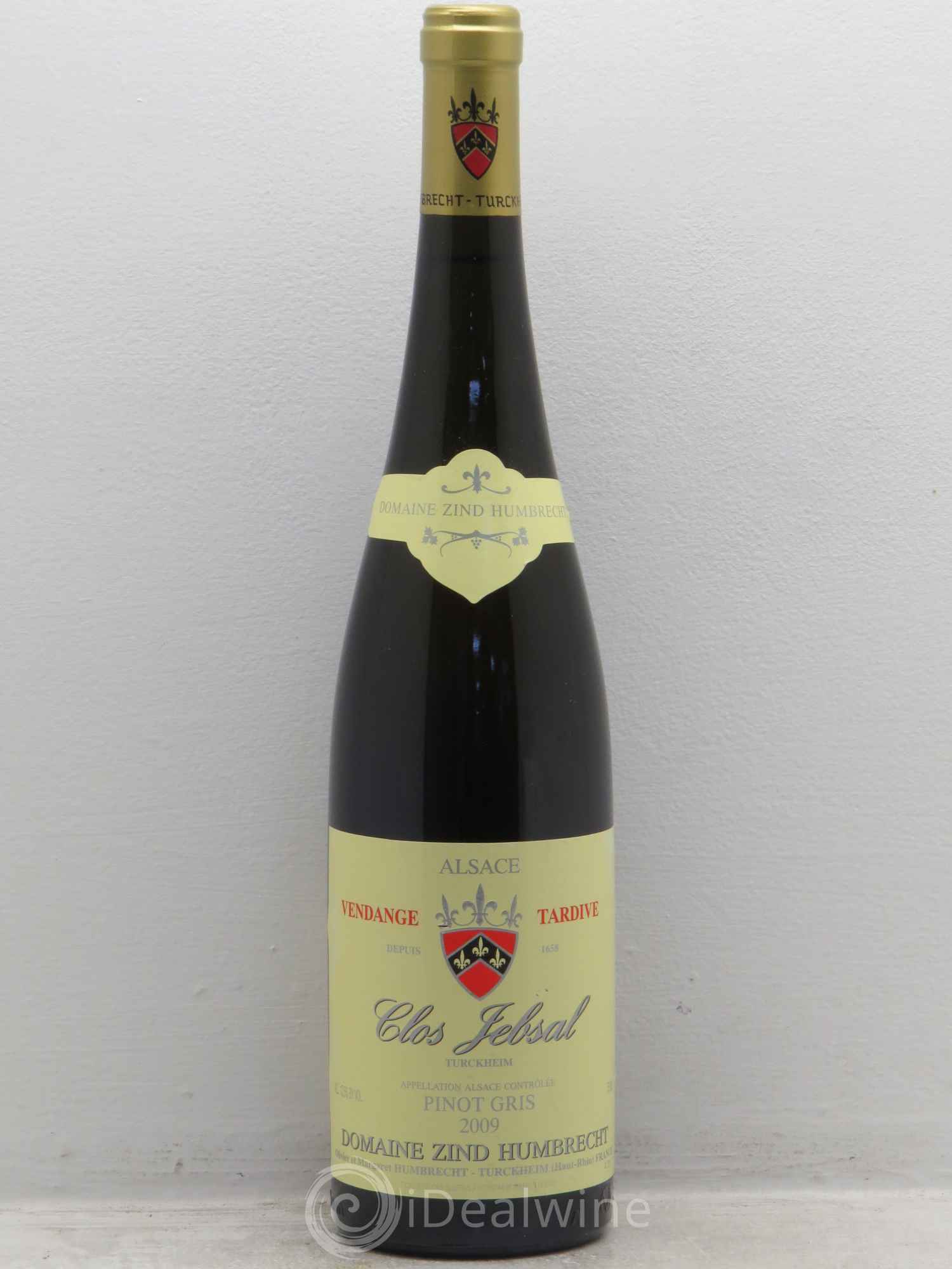 Alsace Pinot Gris Clos Jebsal Vendanges Tardives Zind-Humbrecht (Domaine) 2009 - Lotto di 1 bottiglia - 0