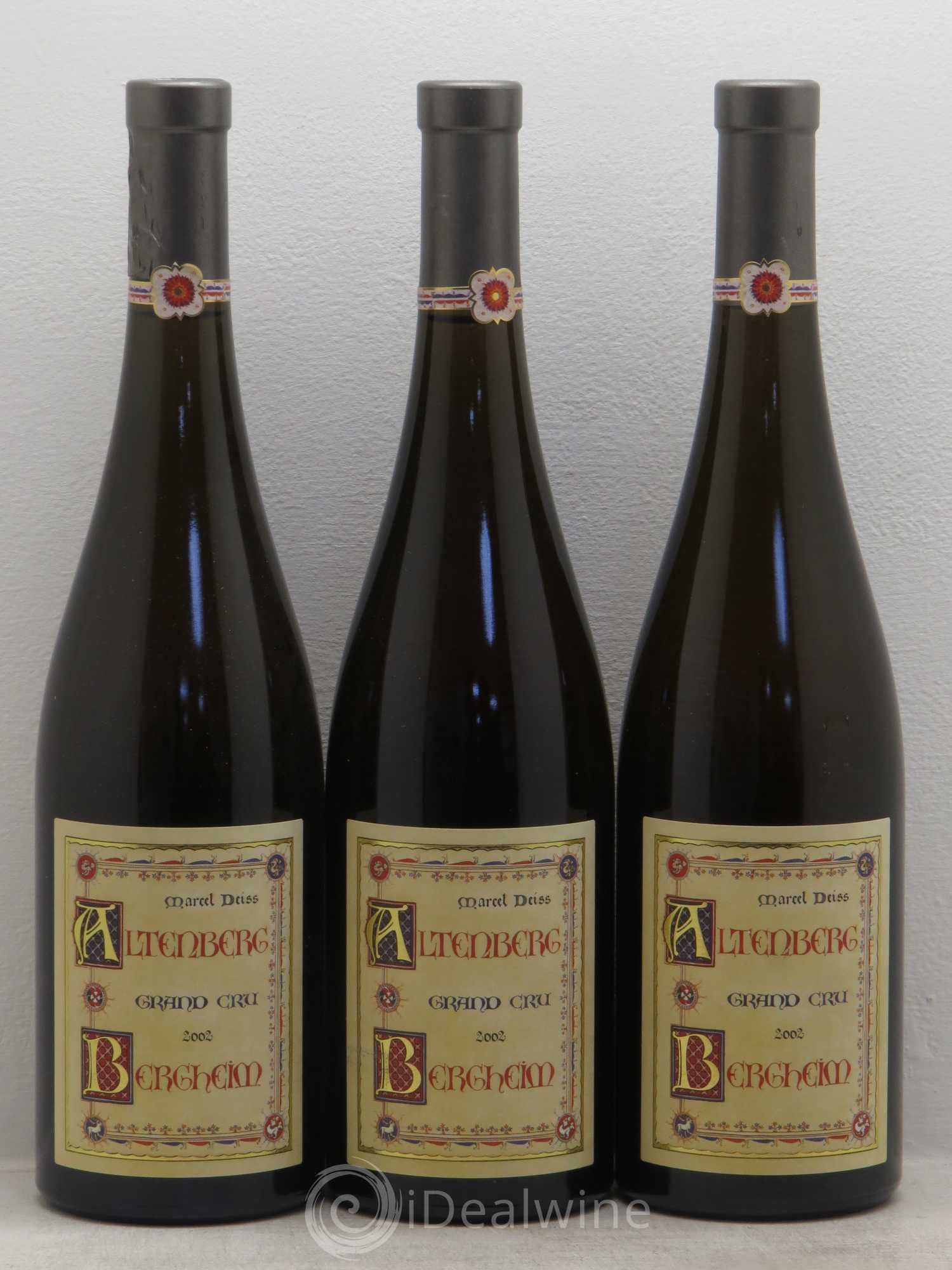 Alsace Bergheim Deiss 2002 - Posten von 3 Flaschen - 0