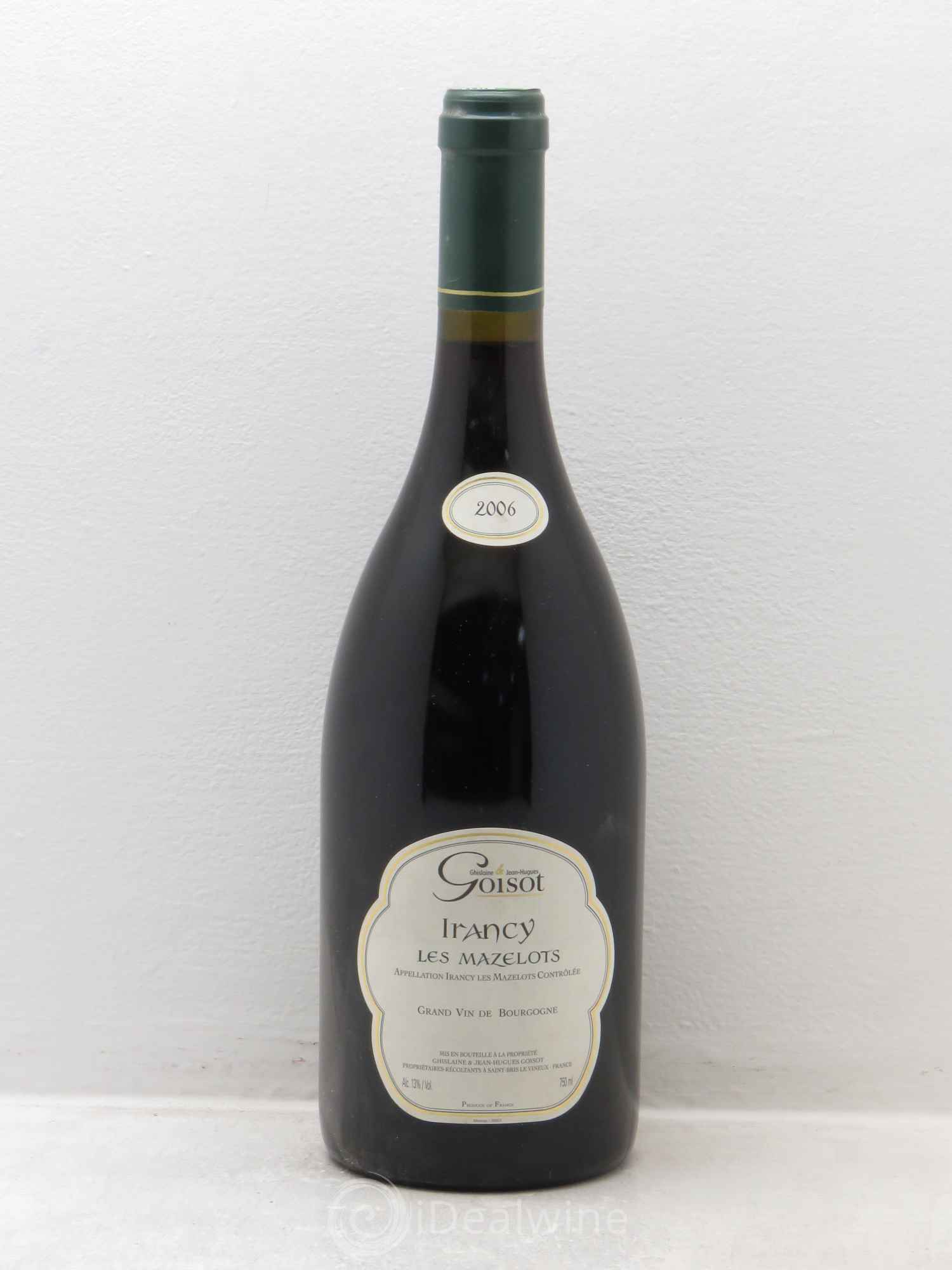 Divers Irancy Les Mazelots Goisot 2006 - Posten von 1 Flasche - 0